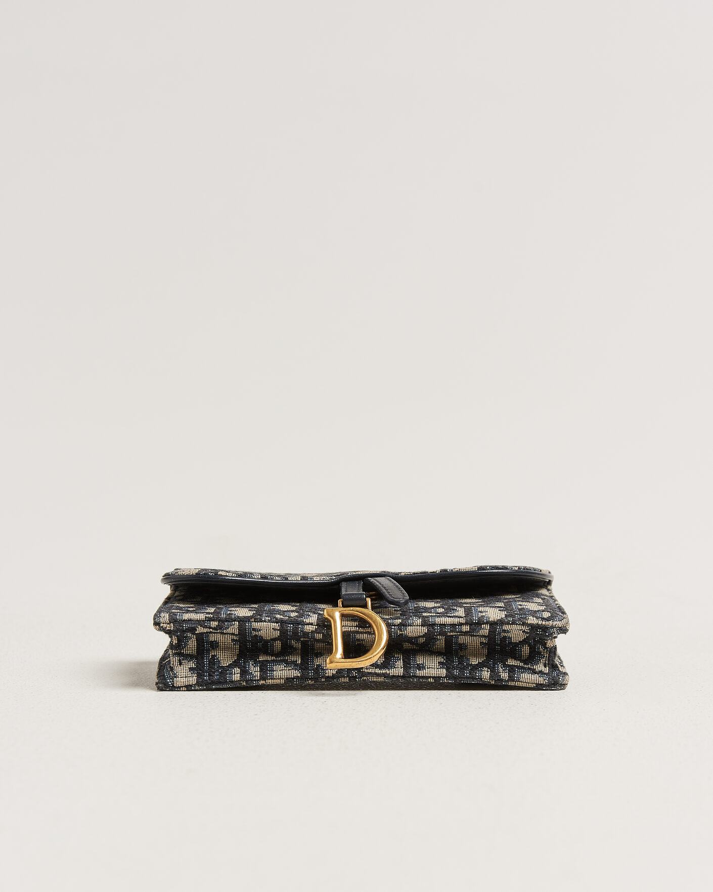 Herr | Pre-Owned & Vintage Bags | Dior Pre-Owned | Saddle Rectangular Belt Bag Blue