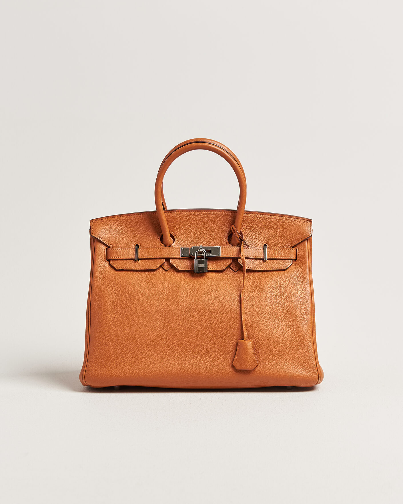 Herr | Pre-Owned & Vintage Bags | Hermès Pre-Owned | Birkin 35 Togo Leather Orange