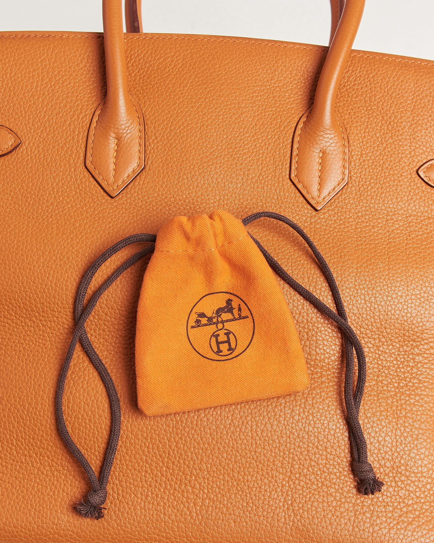 Herr | Pre-Owned & Vintage Bags | Hermès Pre-Owned | Birkin 35 Togo Leather Orange
