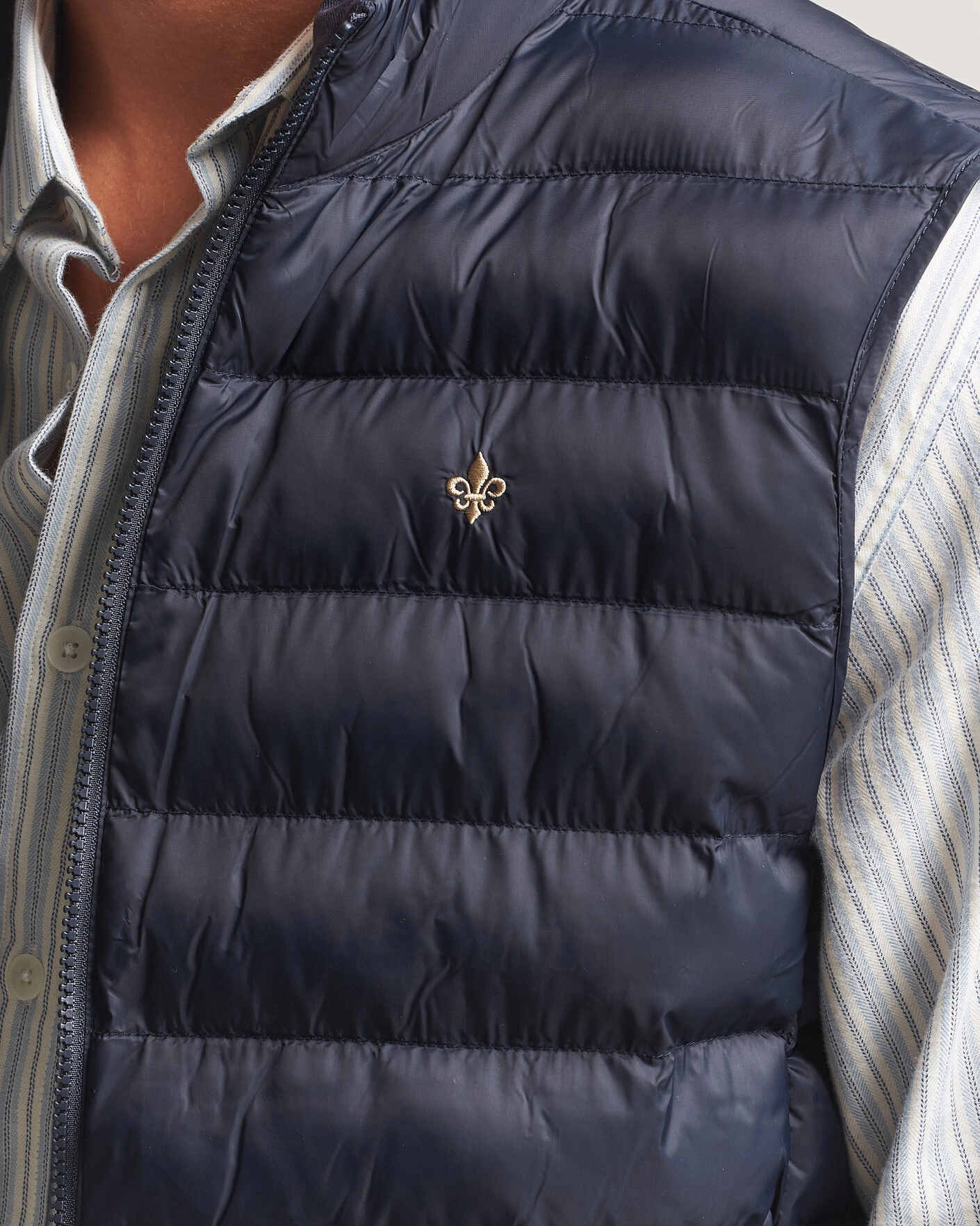 Herr | Västar | Morris | Norfolk Liner Vest Blue