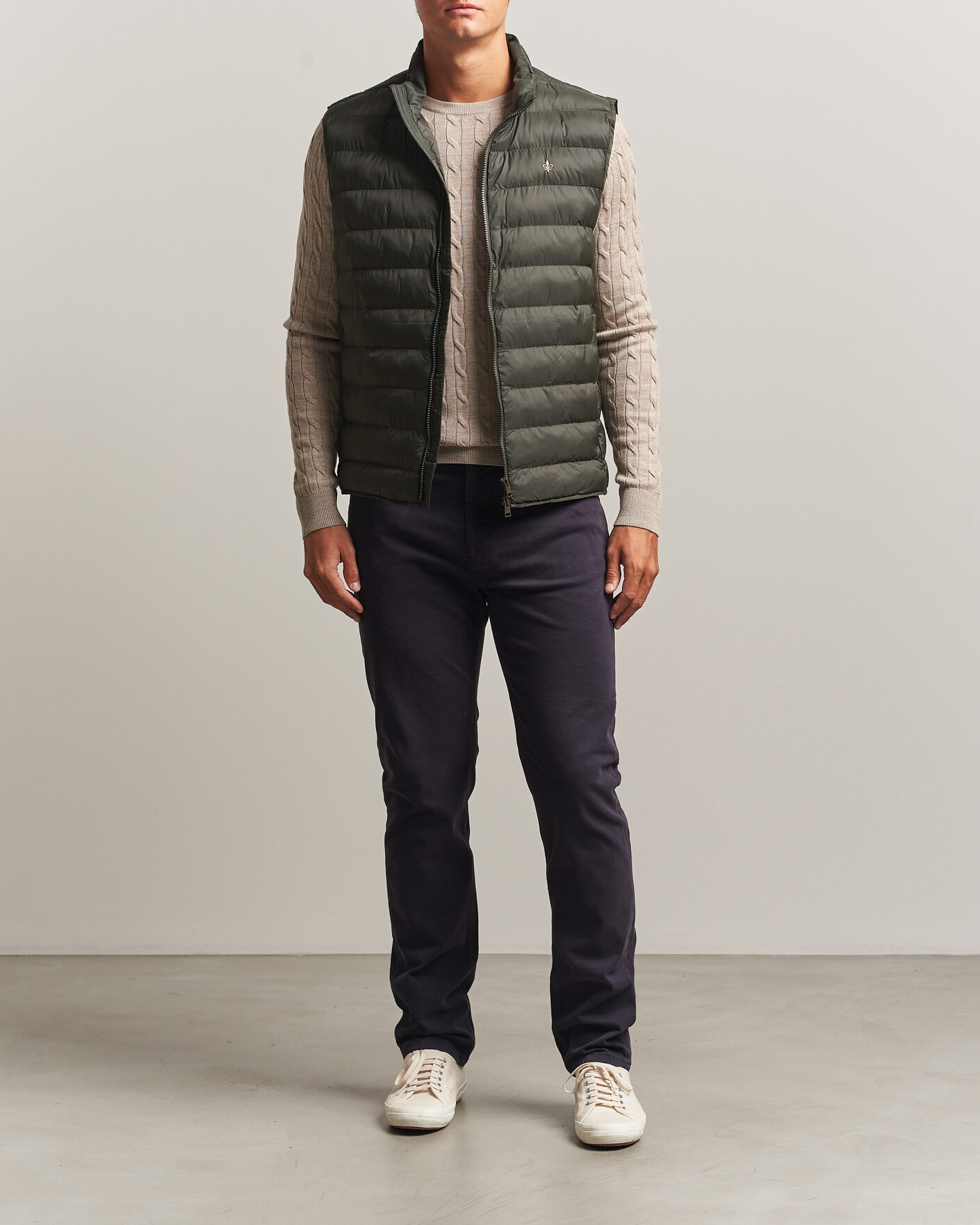 Herr | Västar | Morris | Norfolk Liner Vest Olive
