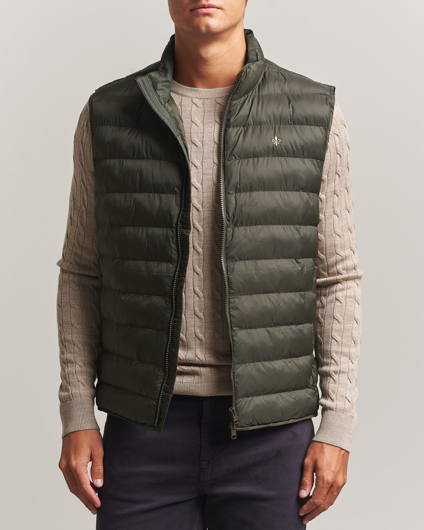 Herr | Västar | Morris | Norfolk Liner Vest Olive