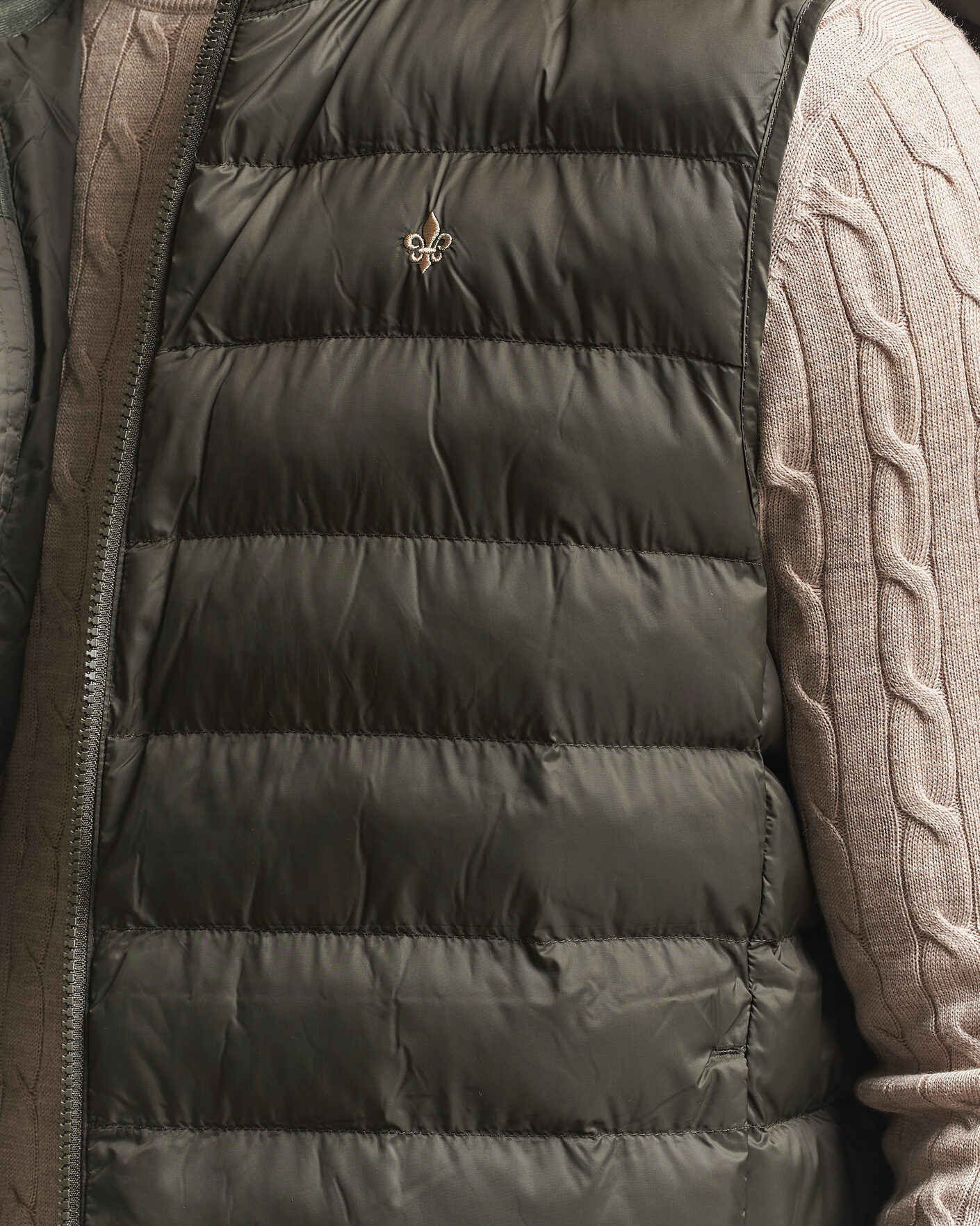 Herr | Västar | Morris | Norfolk Liner Vest Olive