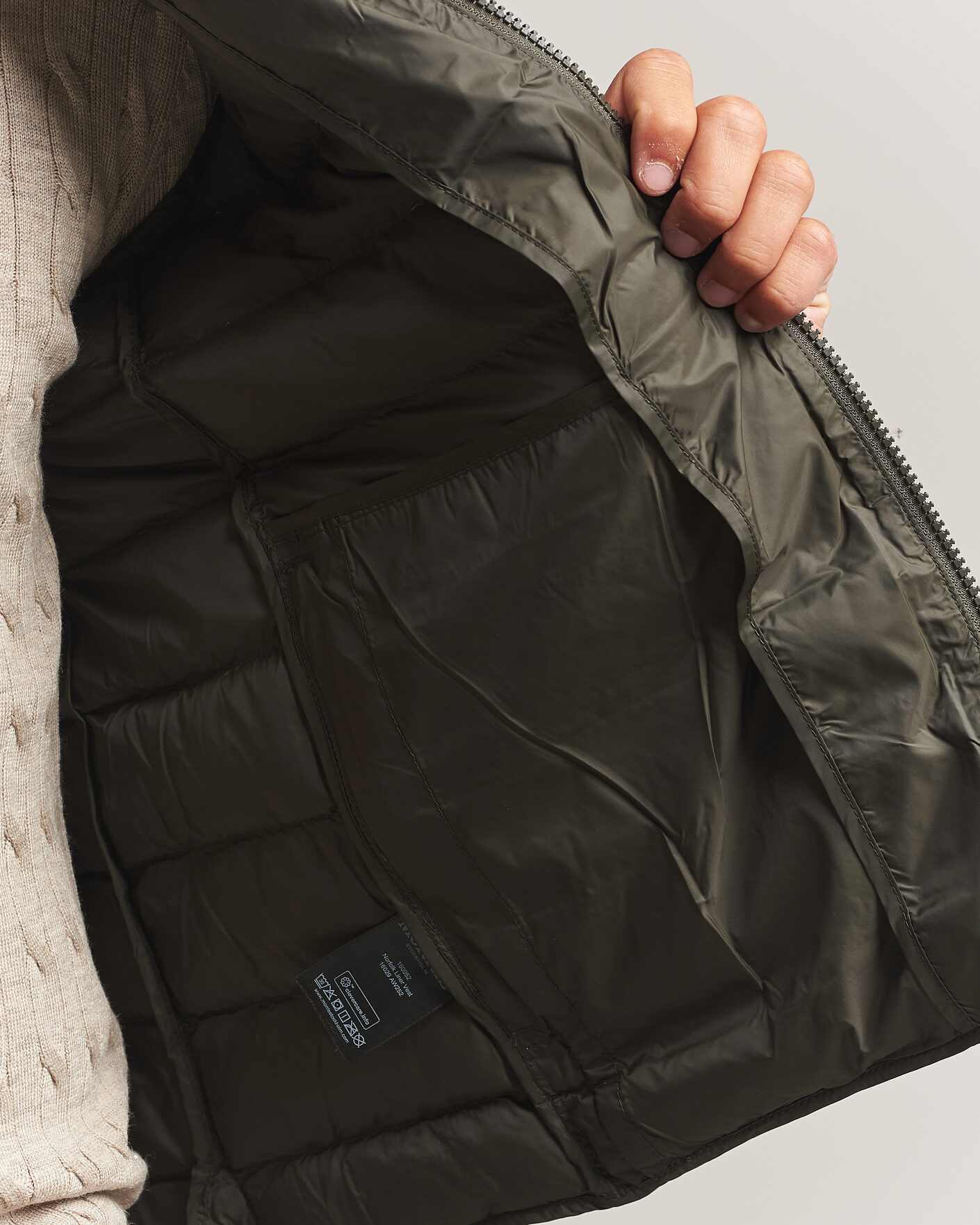 Herr | Västar | Morris | Norfolk Liner Vest Olive