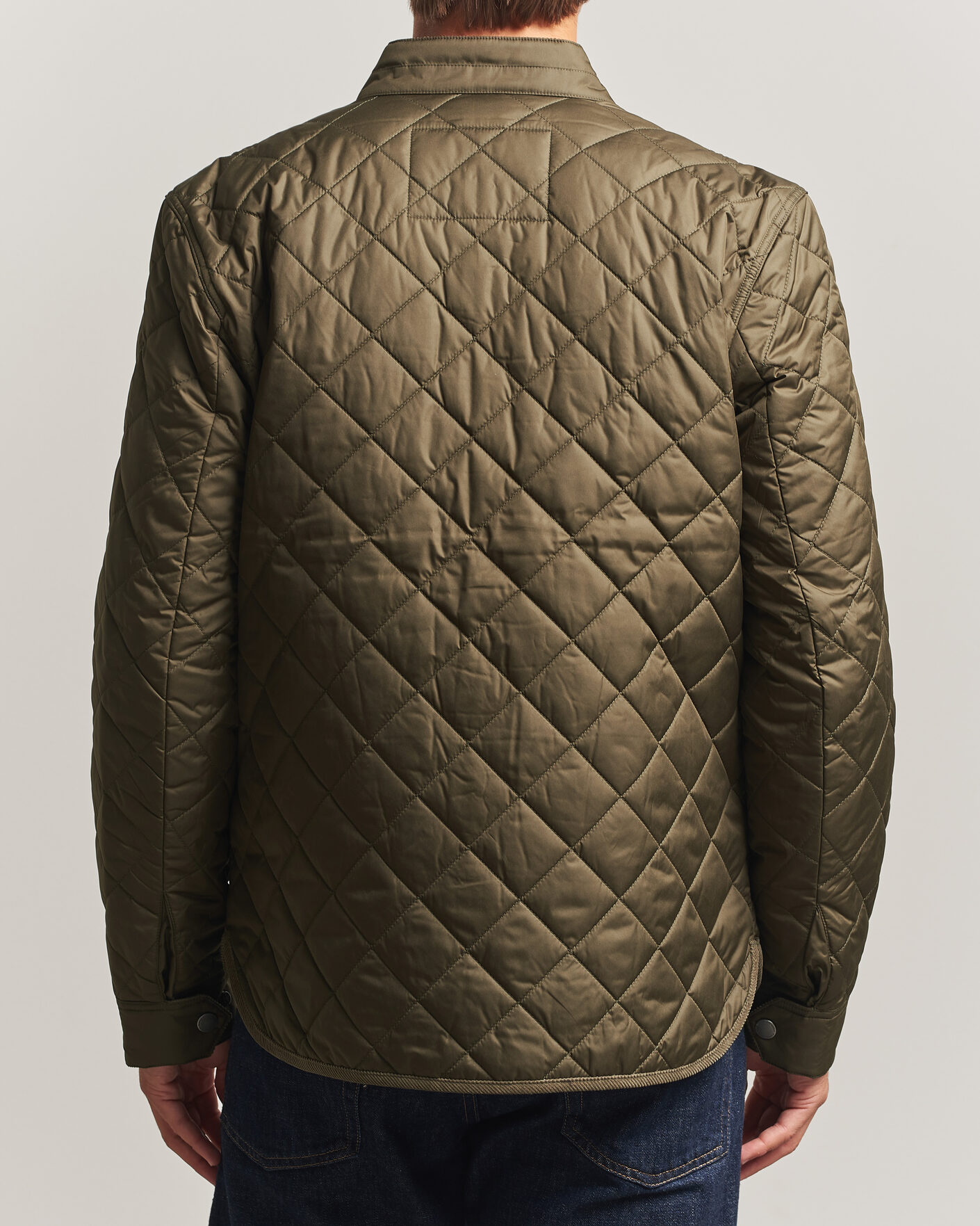 Herr | Jackor | Morris | Teddy Quilted Jacket Olive