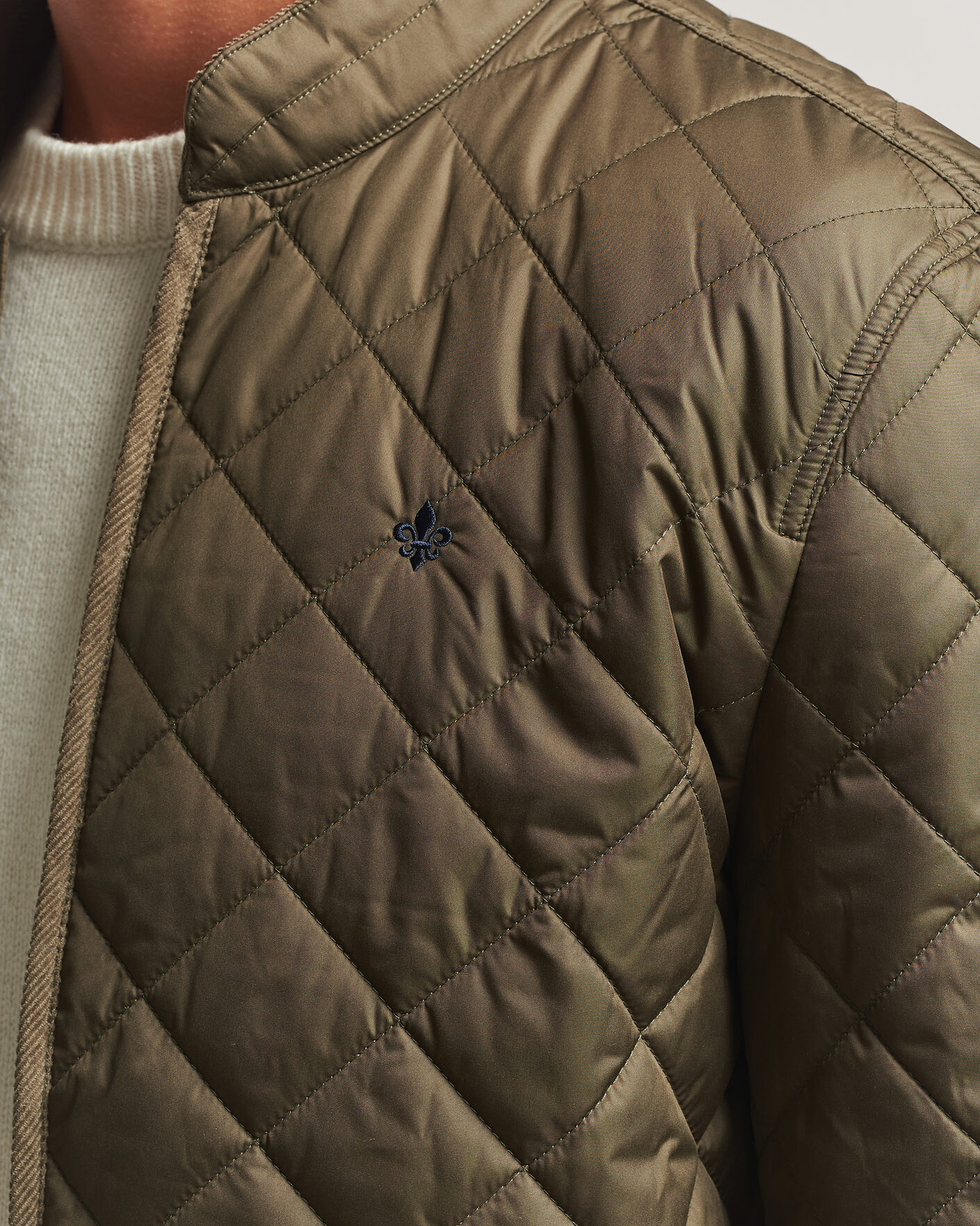 Herr | Jackor | Morris | Teddy Quilted Jacket Olive