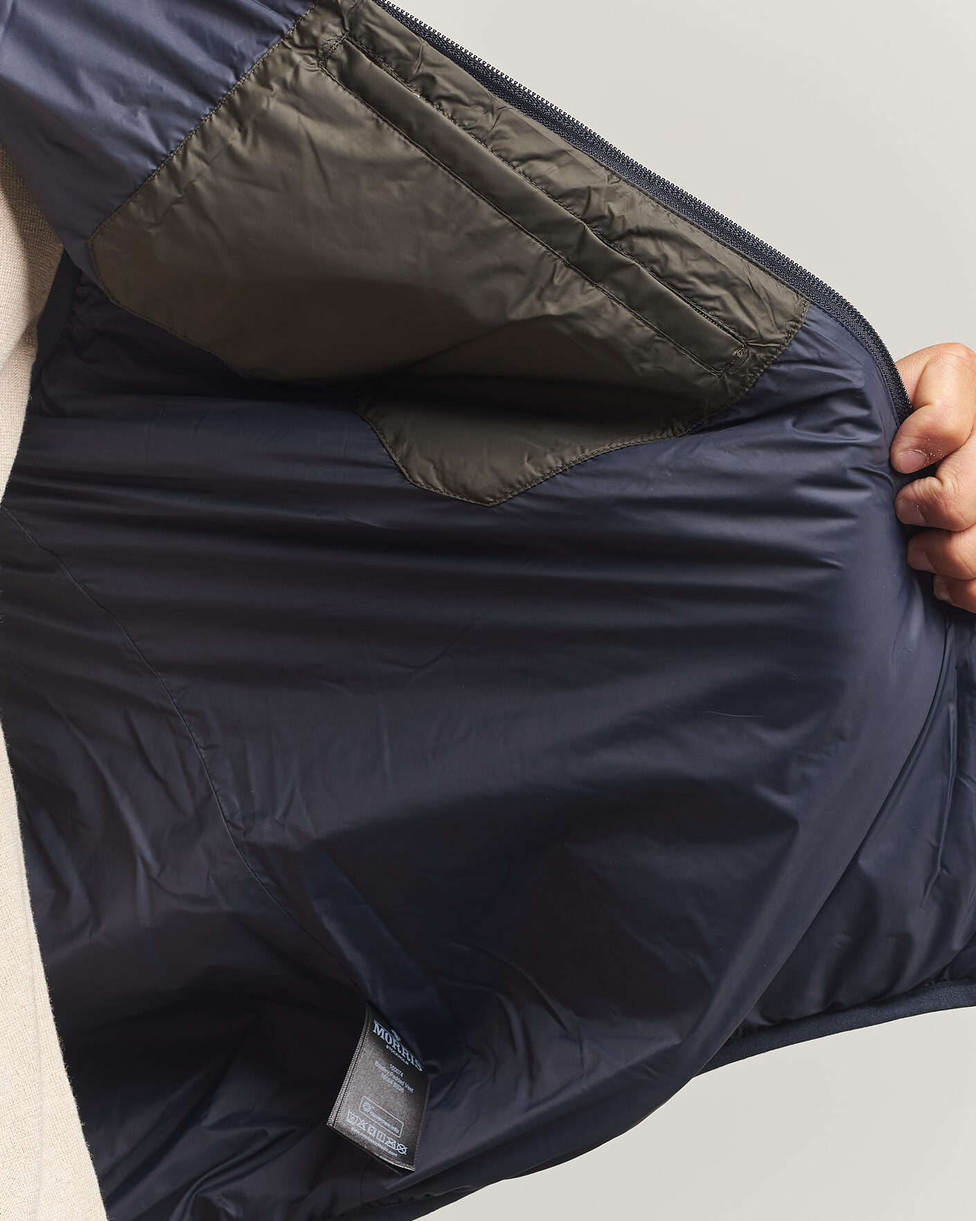 Herr | Västar | Morris | Bradley Padded Vest Blue