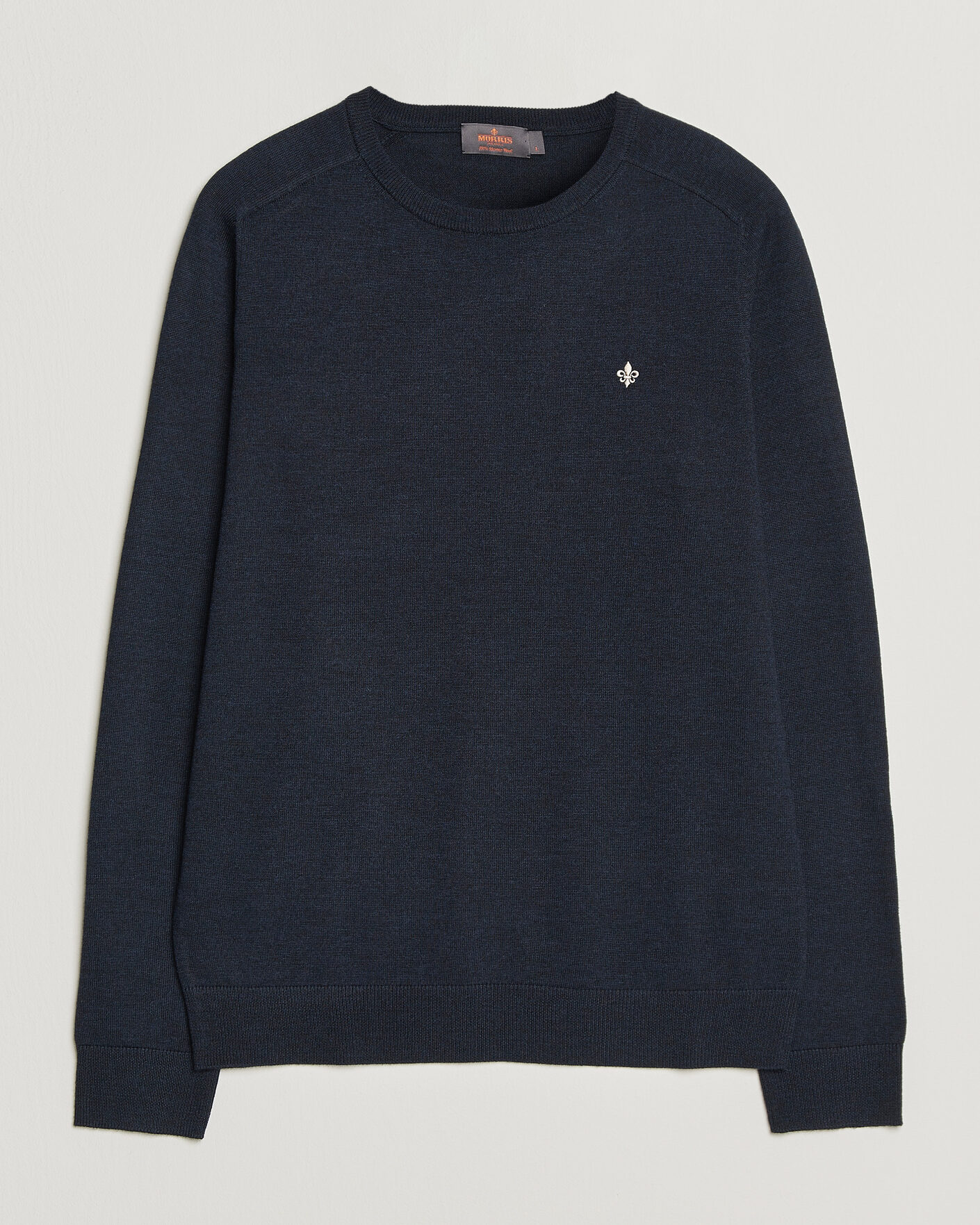 Herr | Tröjor | Morris | Merino O-Neck Navy