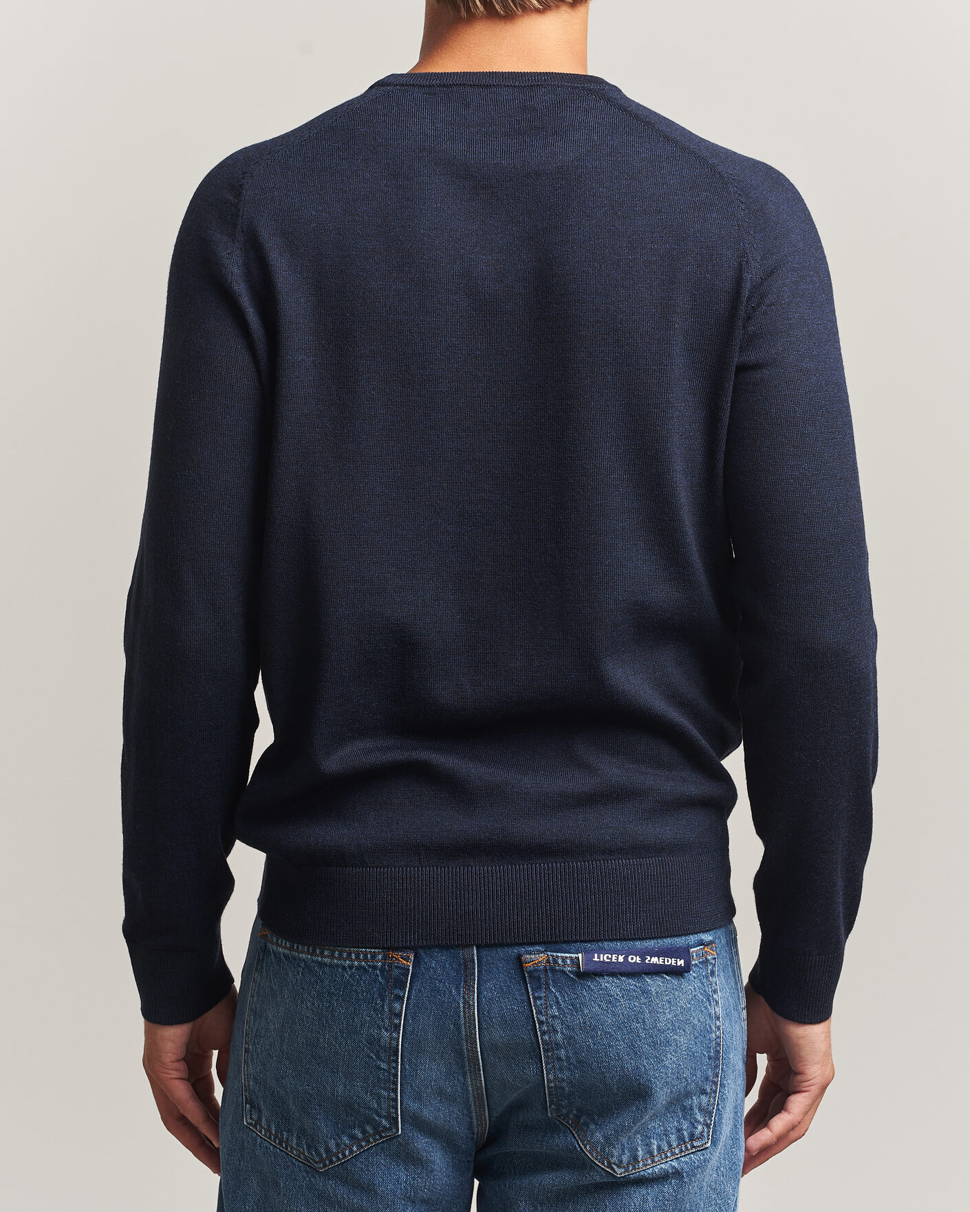 Herr | Tröjor | Morris | Merino O-Neck Navy