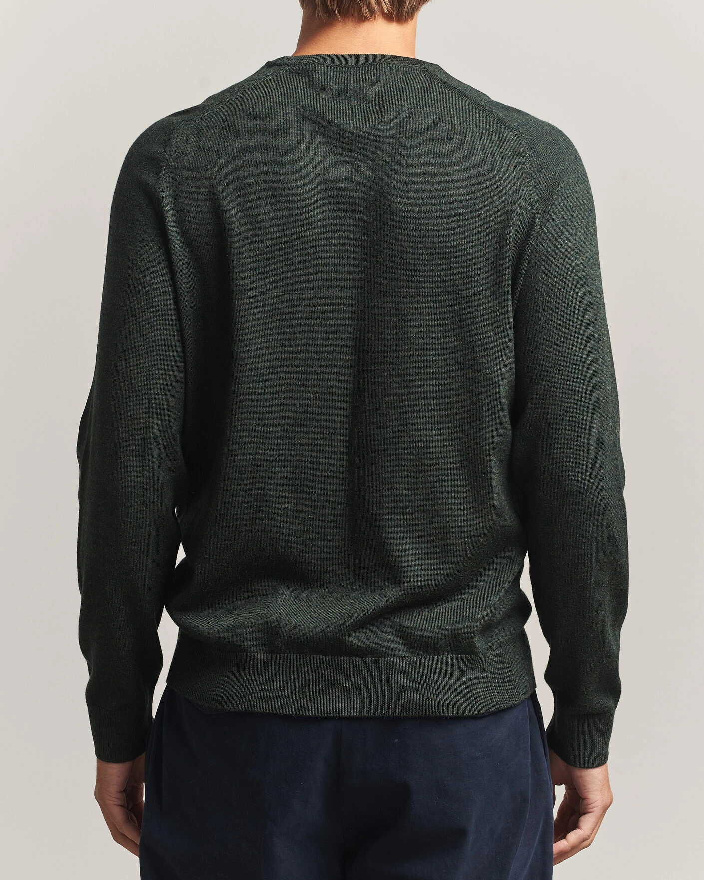 Herr | Tröjor | Morris | Merino O-Neck Olive