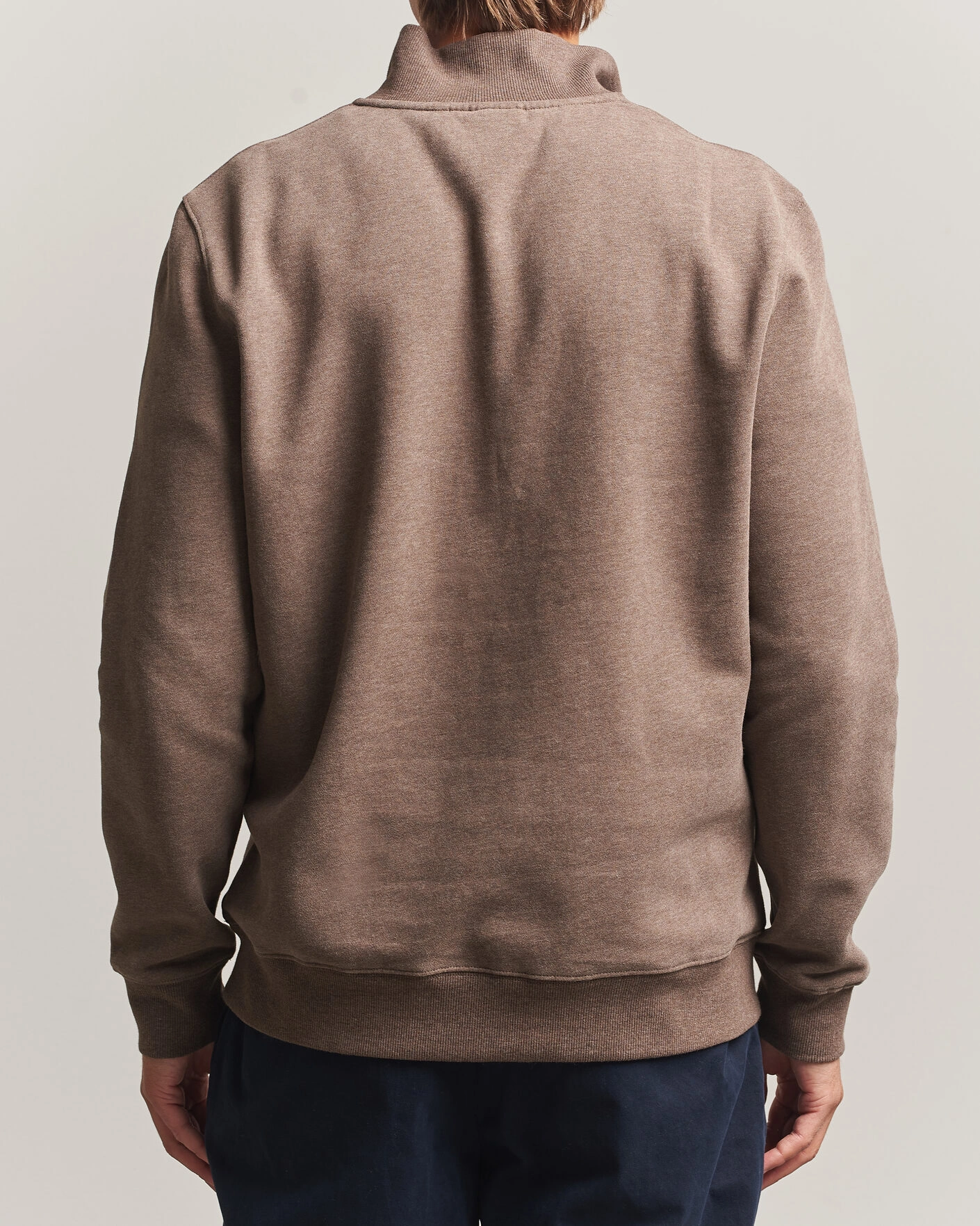 Herr | Tröjor | Morris | Brandon Lily Half Zip Brown