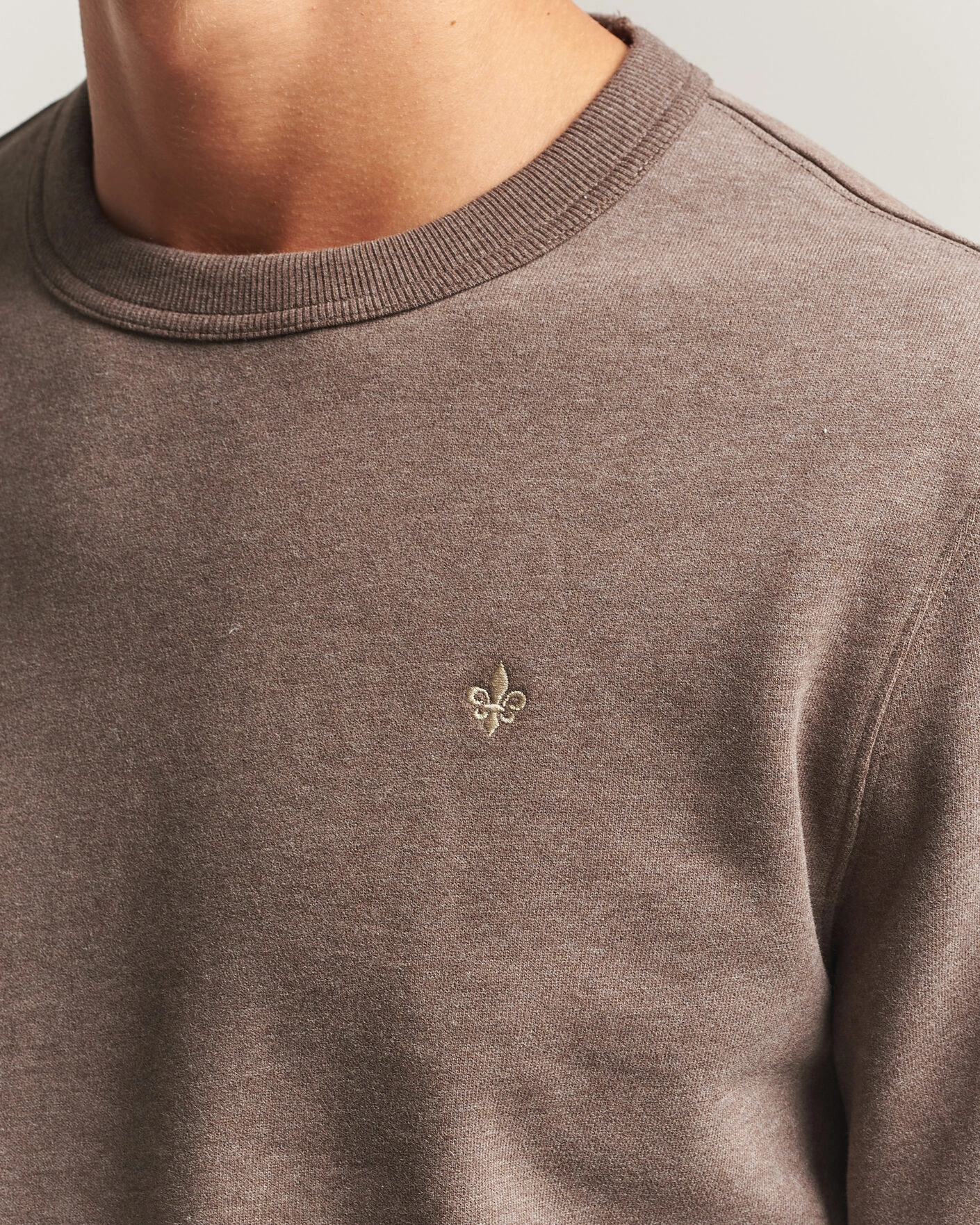 Herr | Tröjor | Morris | Brandon Lily Sweatshirt Brown