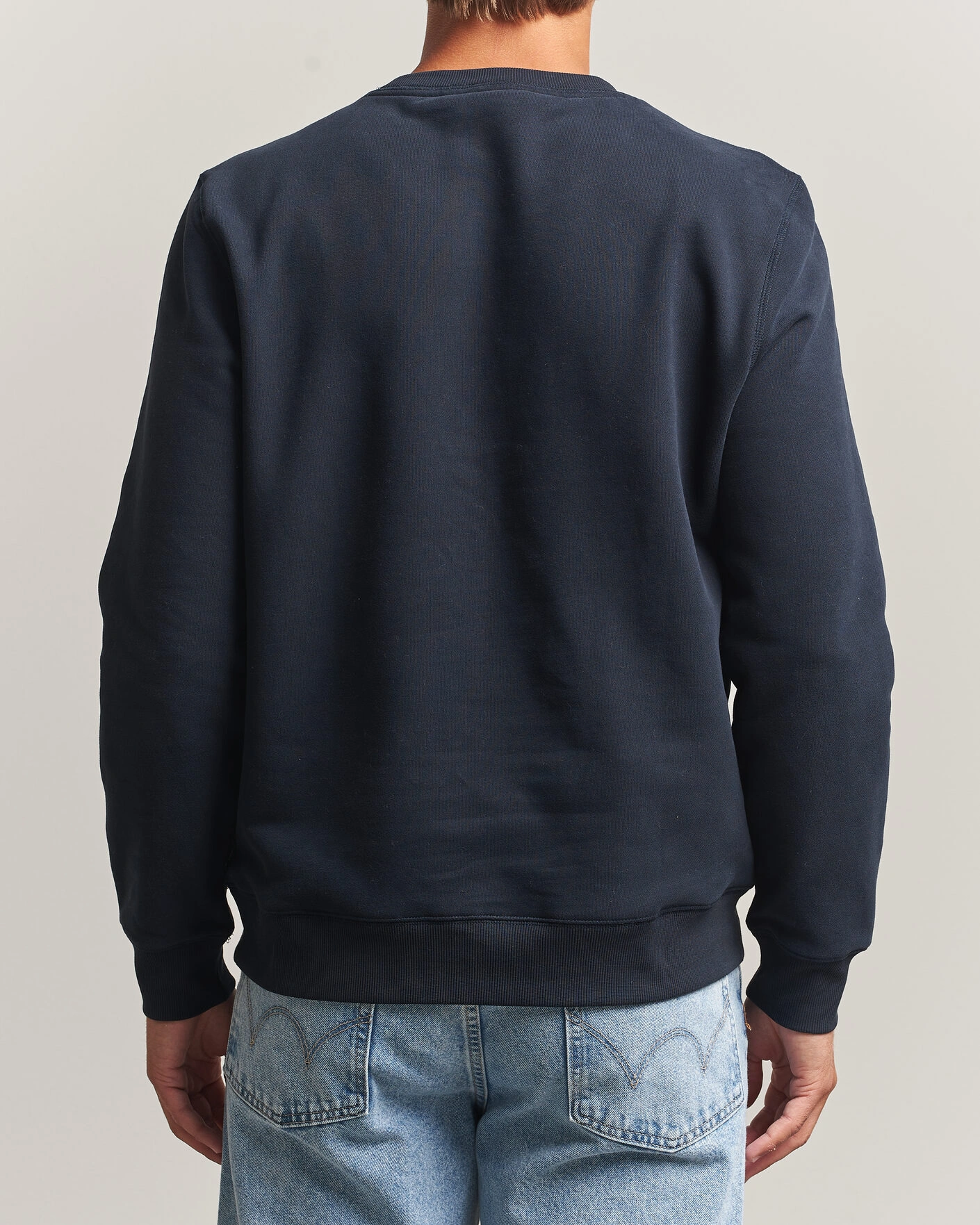 Herr | Tröjor | Morris | Brian Sweatshirt Old Blue