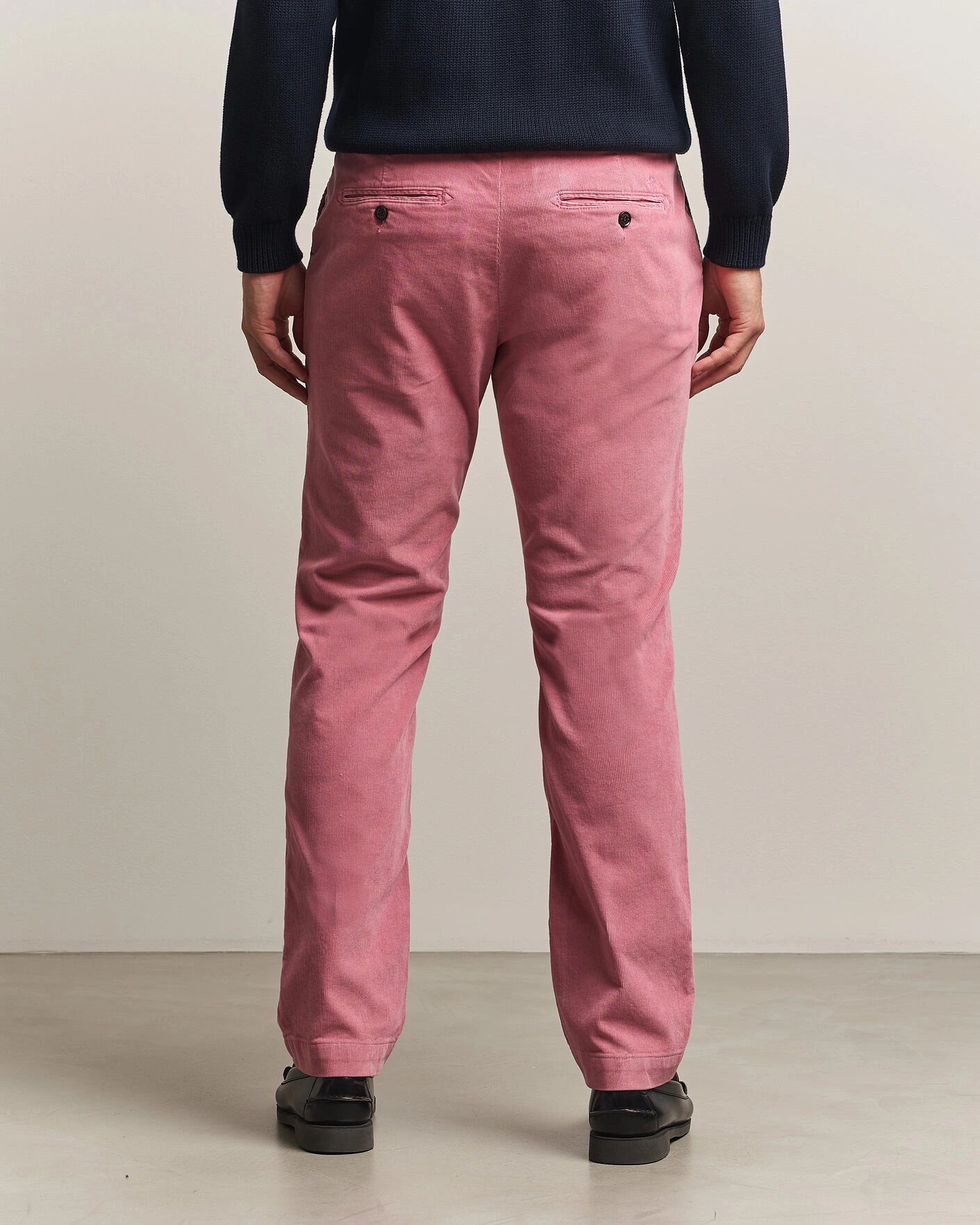 Herr | Byxor | Morris | Jeffrey Cord Chino Cerise