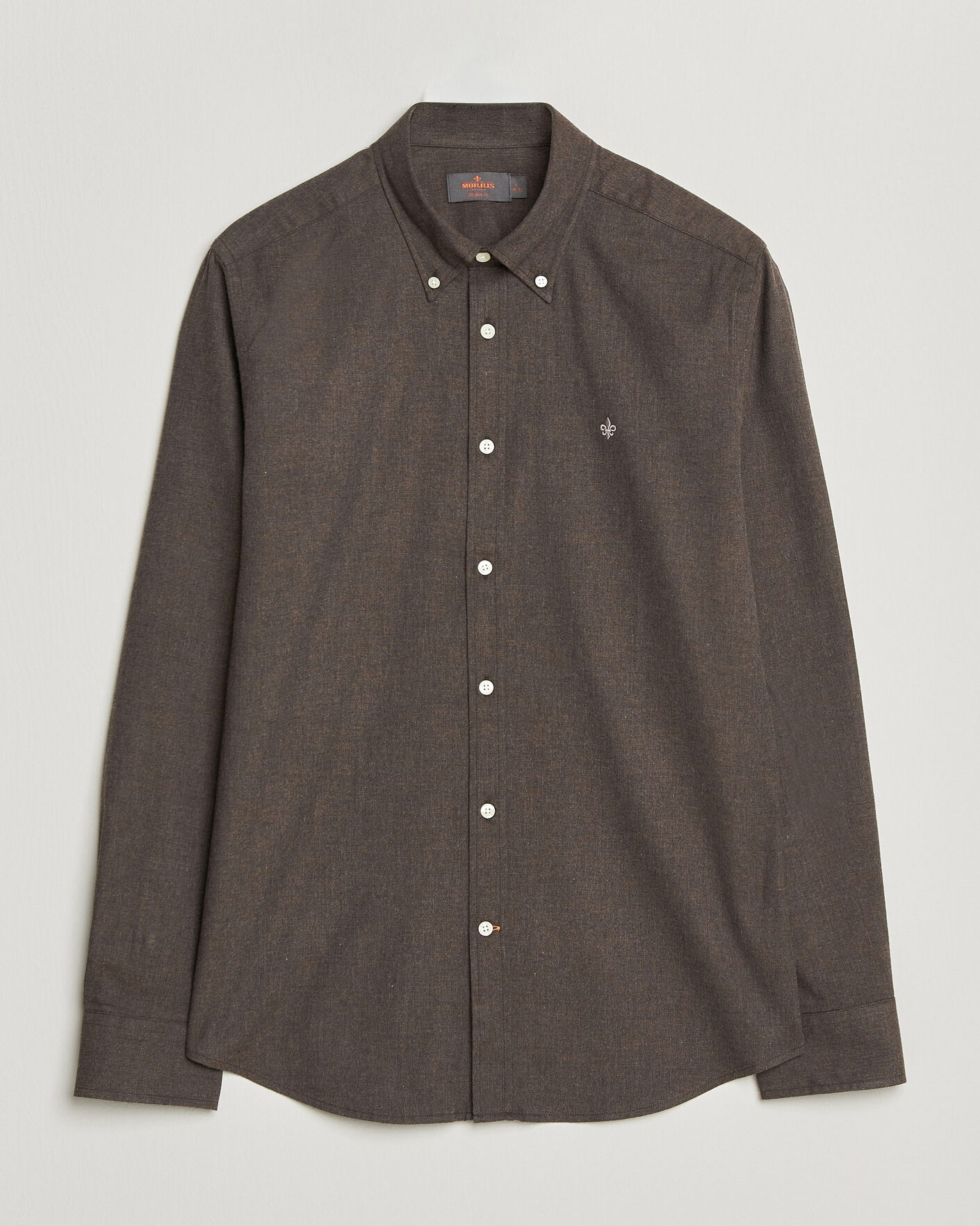 Herr | Skjortor | Morris | Watts Flannel Shirt Brown