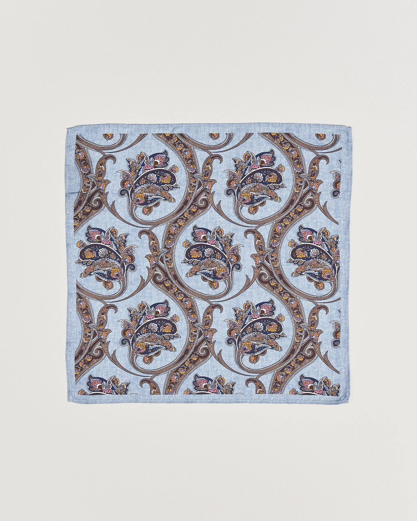 Herr | Slipsar | Amanda Christensen | Box Set Silk 8 cm Tie And Pocket Square Sky Blue