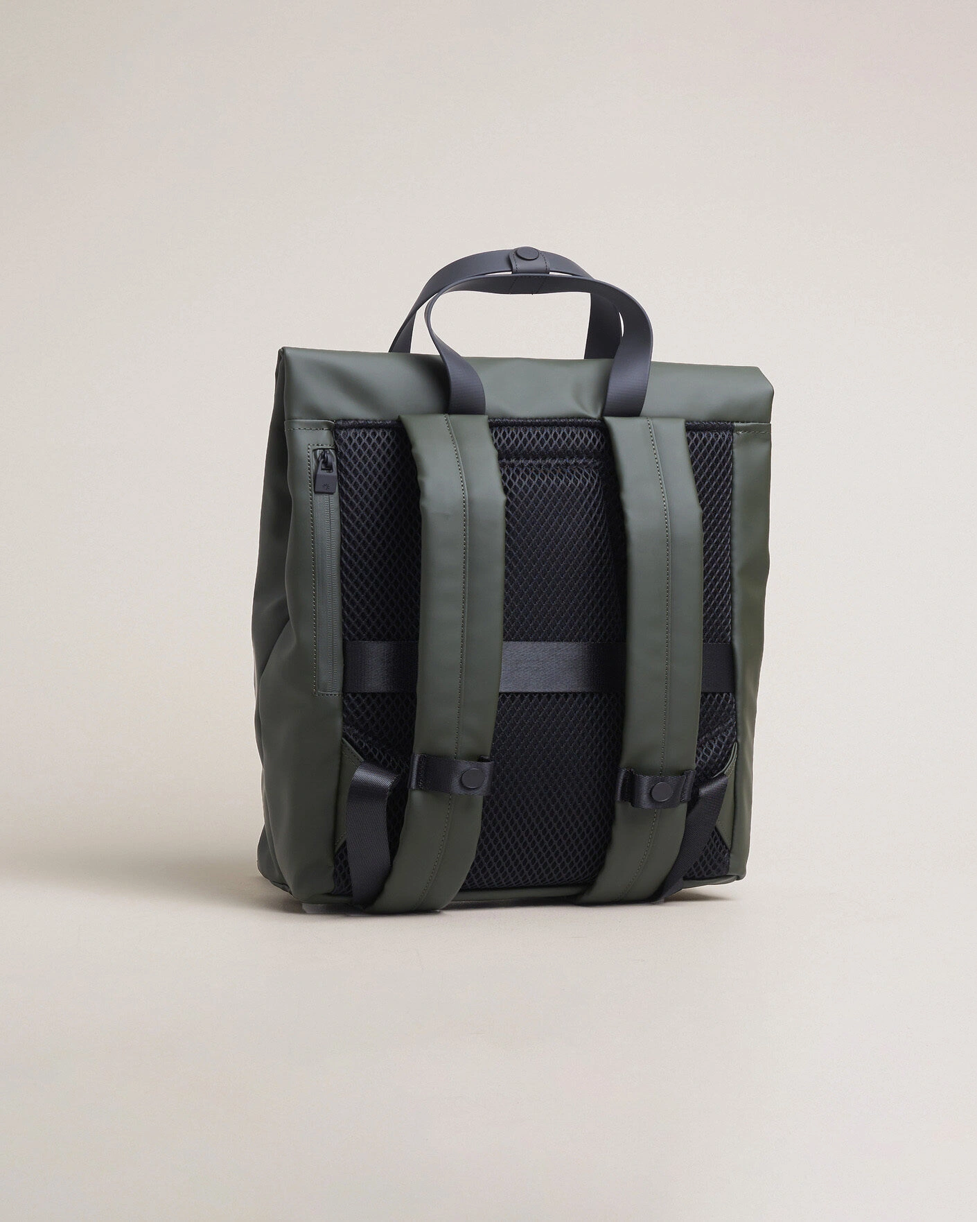 Herr | Väskor | RAINS | 2 Way Tote Backpack Black Green