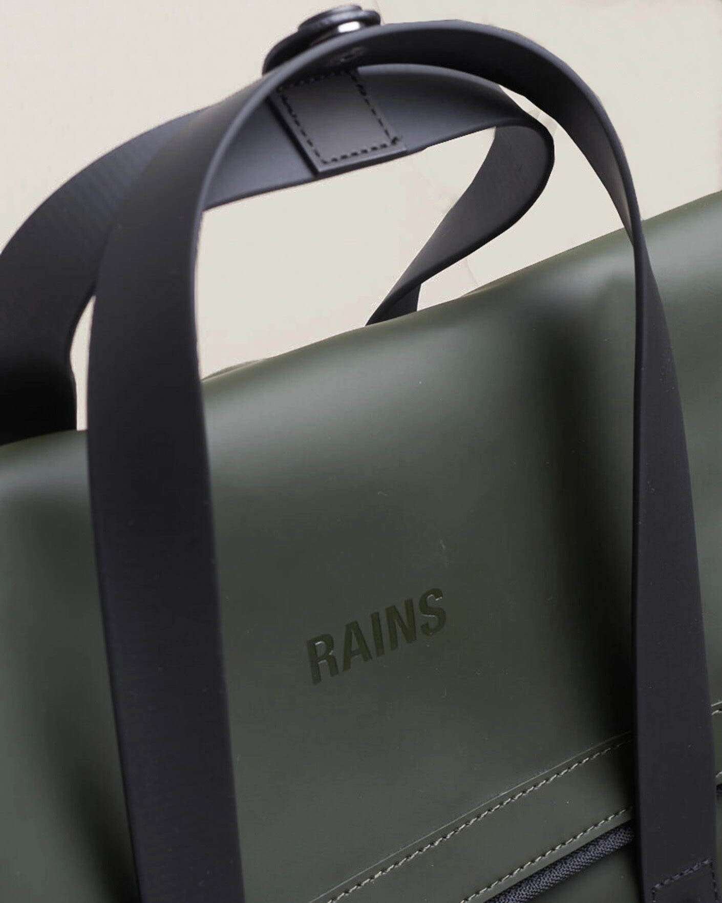 Herr | Väskor | RAINS | 2 Way Tote Backpack Black Green