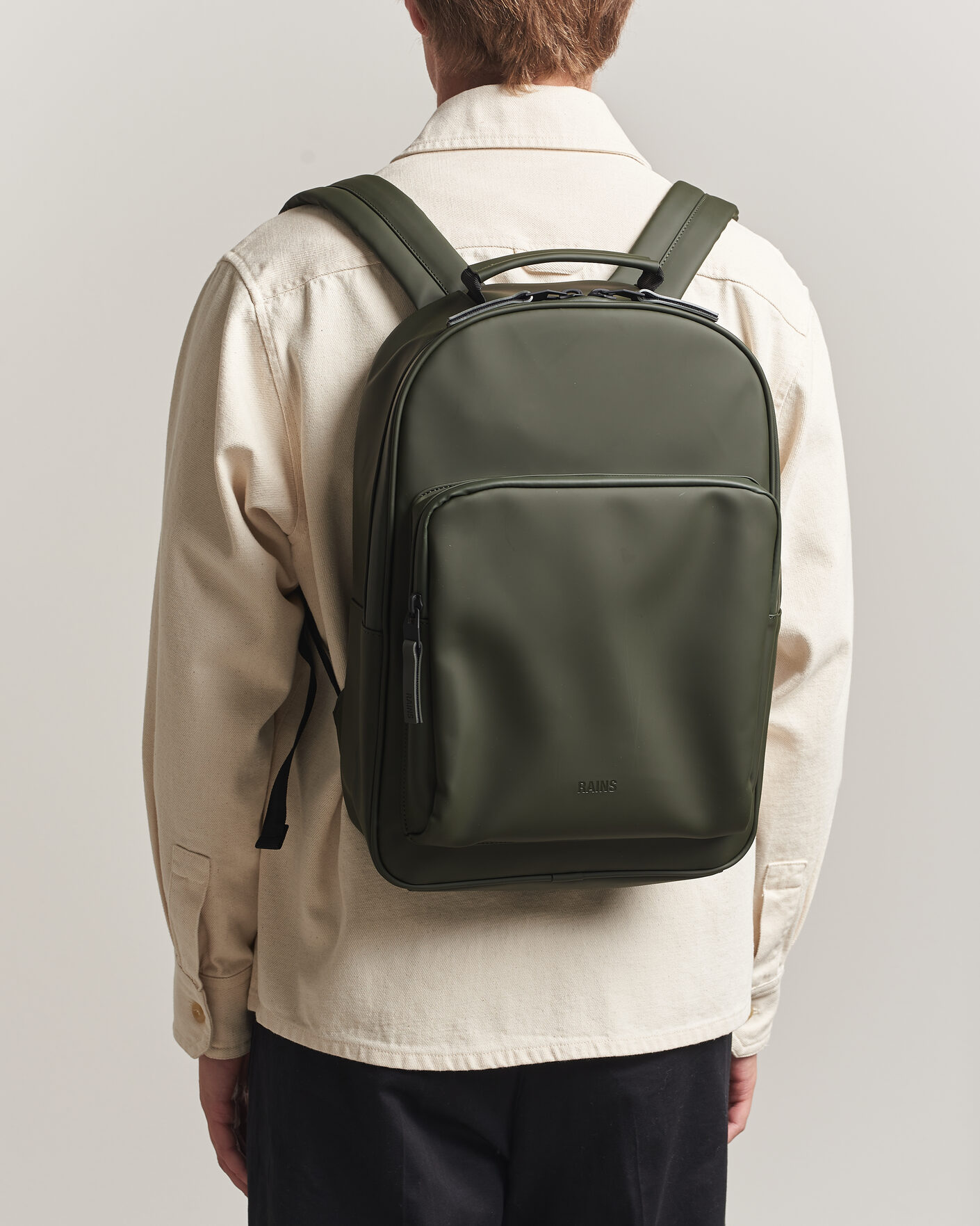 Herr | Väskor | RAINS | Book Daypack Backpack Green