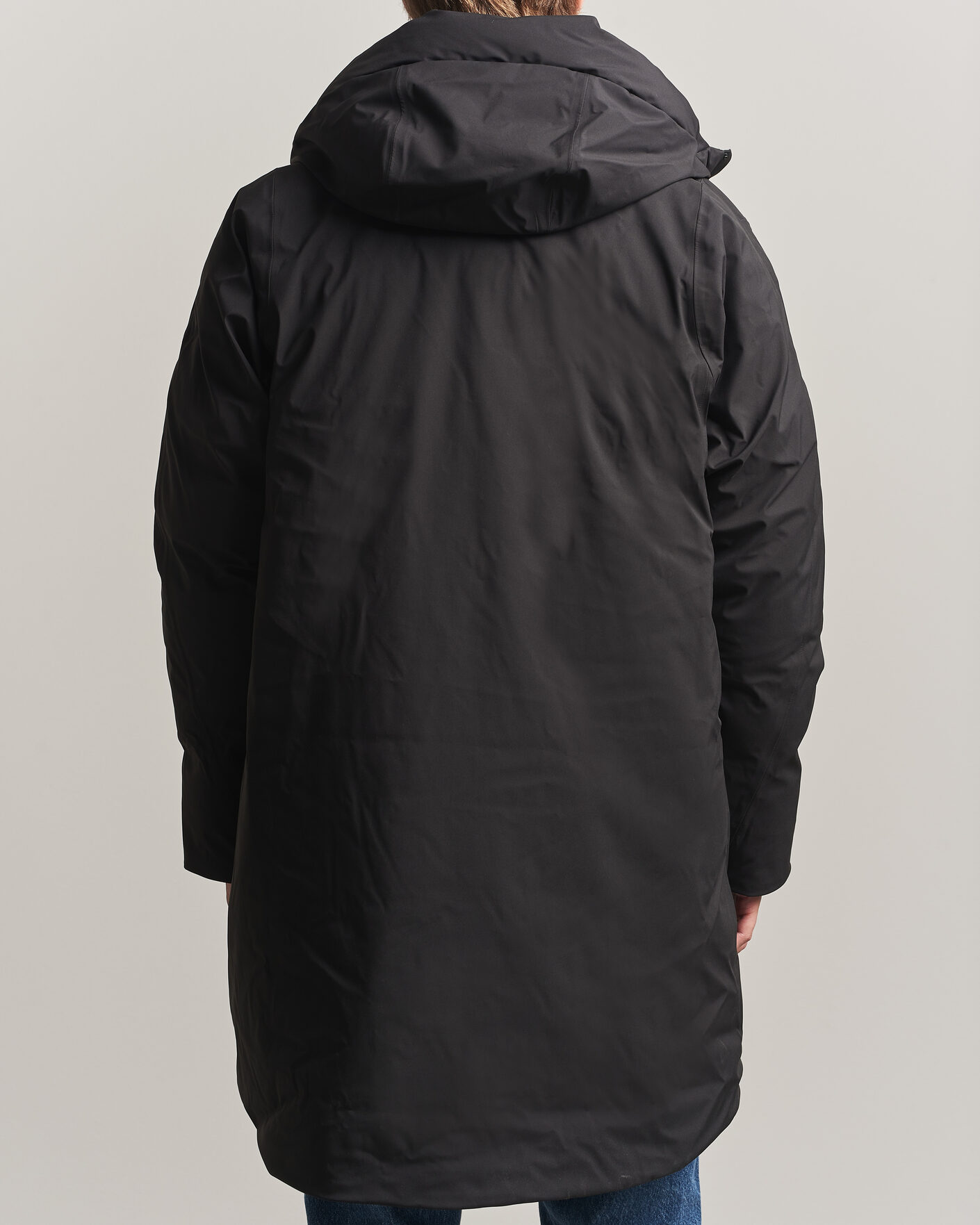 Herr | Jackor | RAINS | Sarna Long Puffer Jacket Black