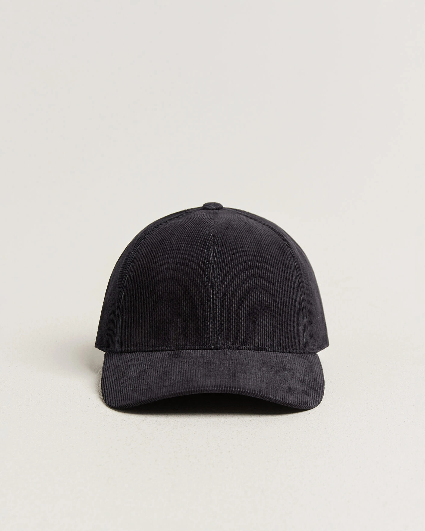 Herr | Hattar & kepsar | Varsity Headwear | Corduroy Baseball Cap Asfalto Grey