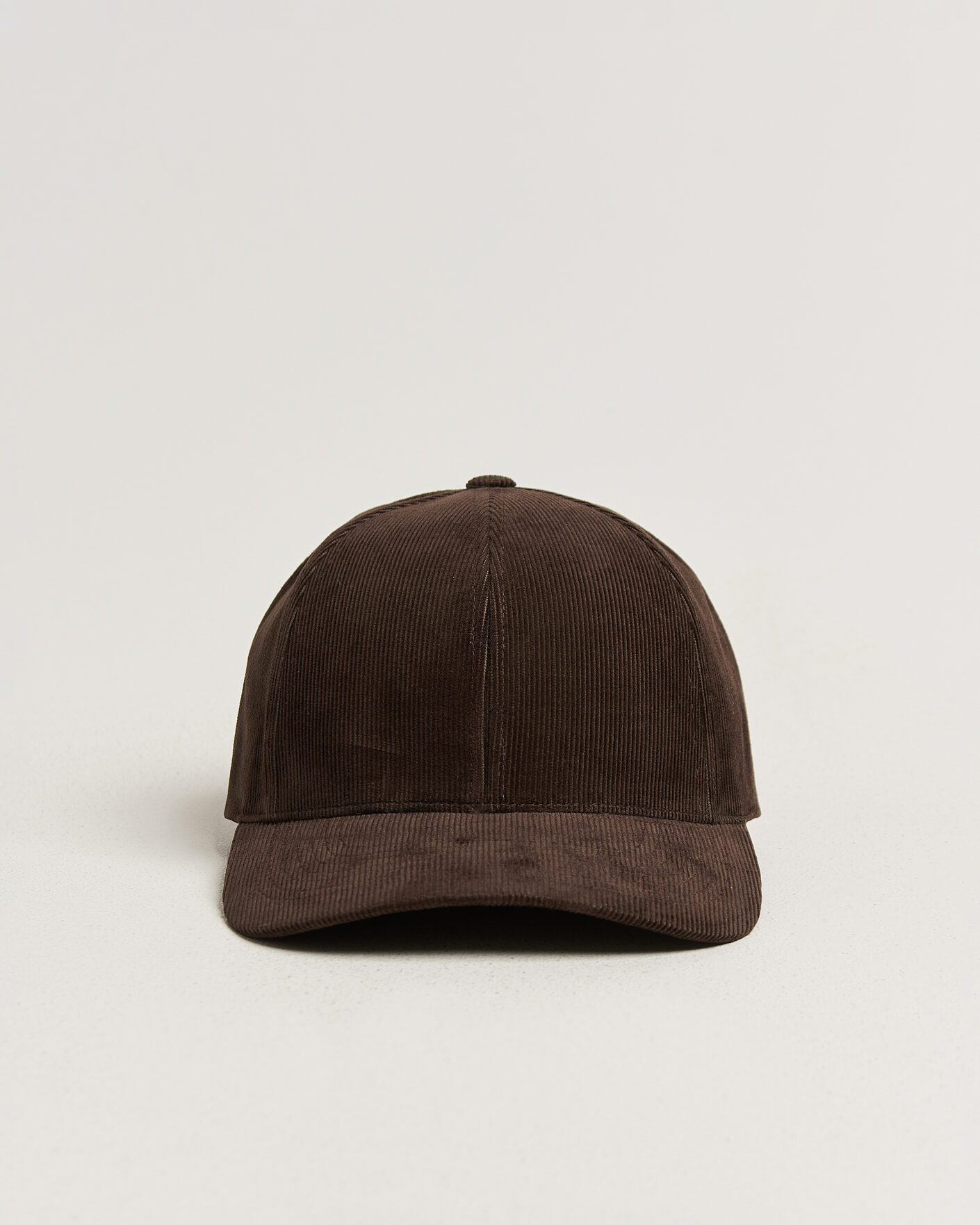 Herr | Hattar & kepsar | Varsity Headwear | Corduroy Baseball Cap Mocha Brown