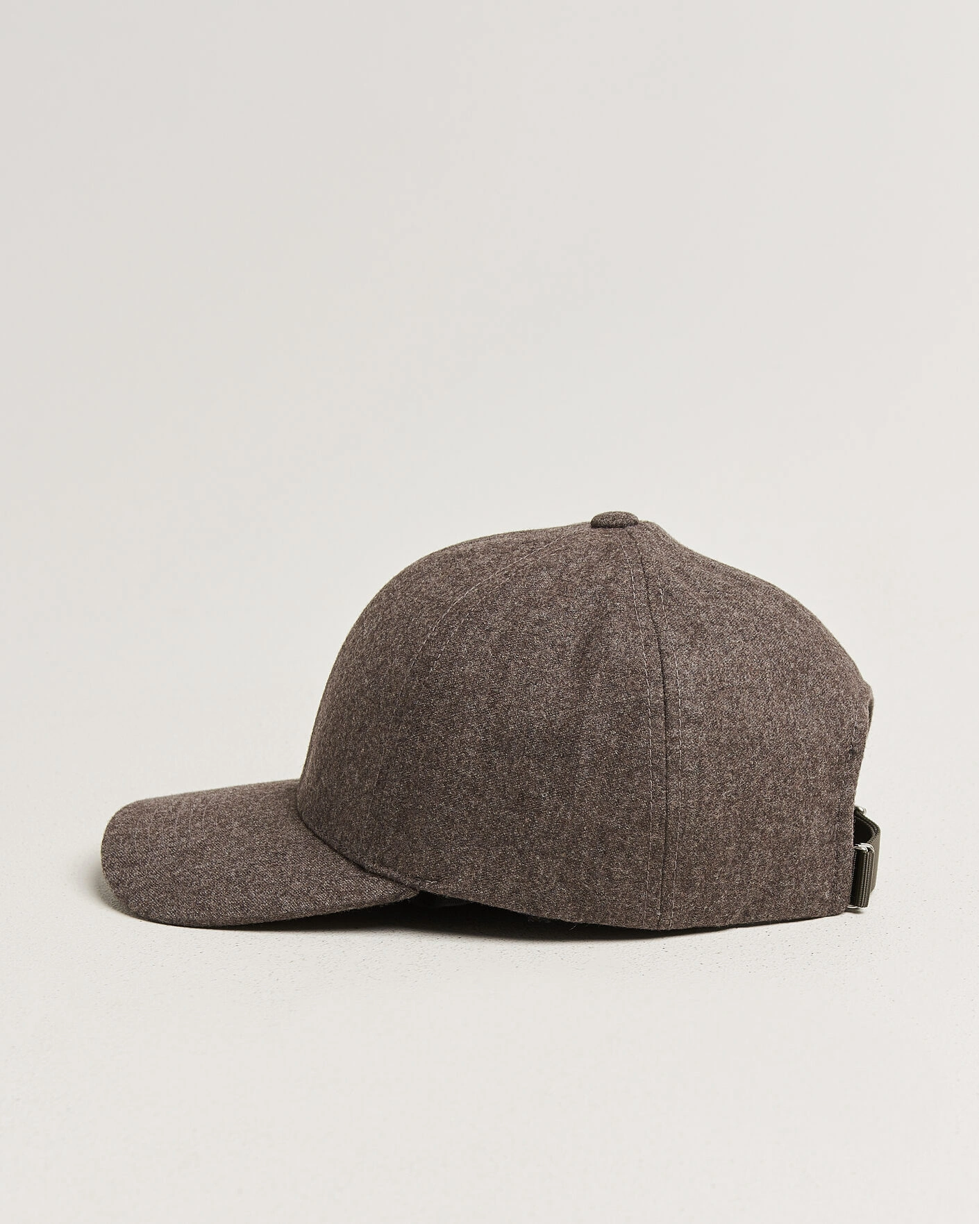 Herr | Hattar & kepsar | Varsity Headwear | Merino Wool Baseball Cap Taupe Brown