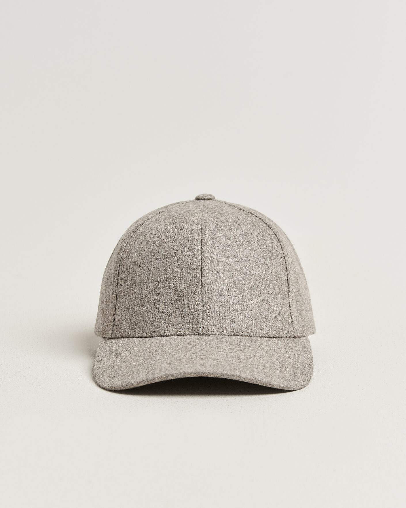 Herr | Hattar & kepsar | Varsity Headwear | Merino Wool Baseball Cap Umber Beige