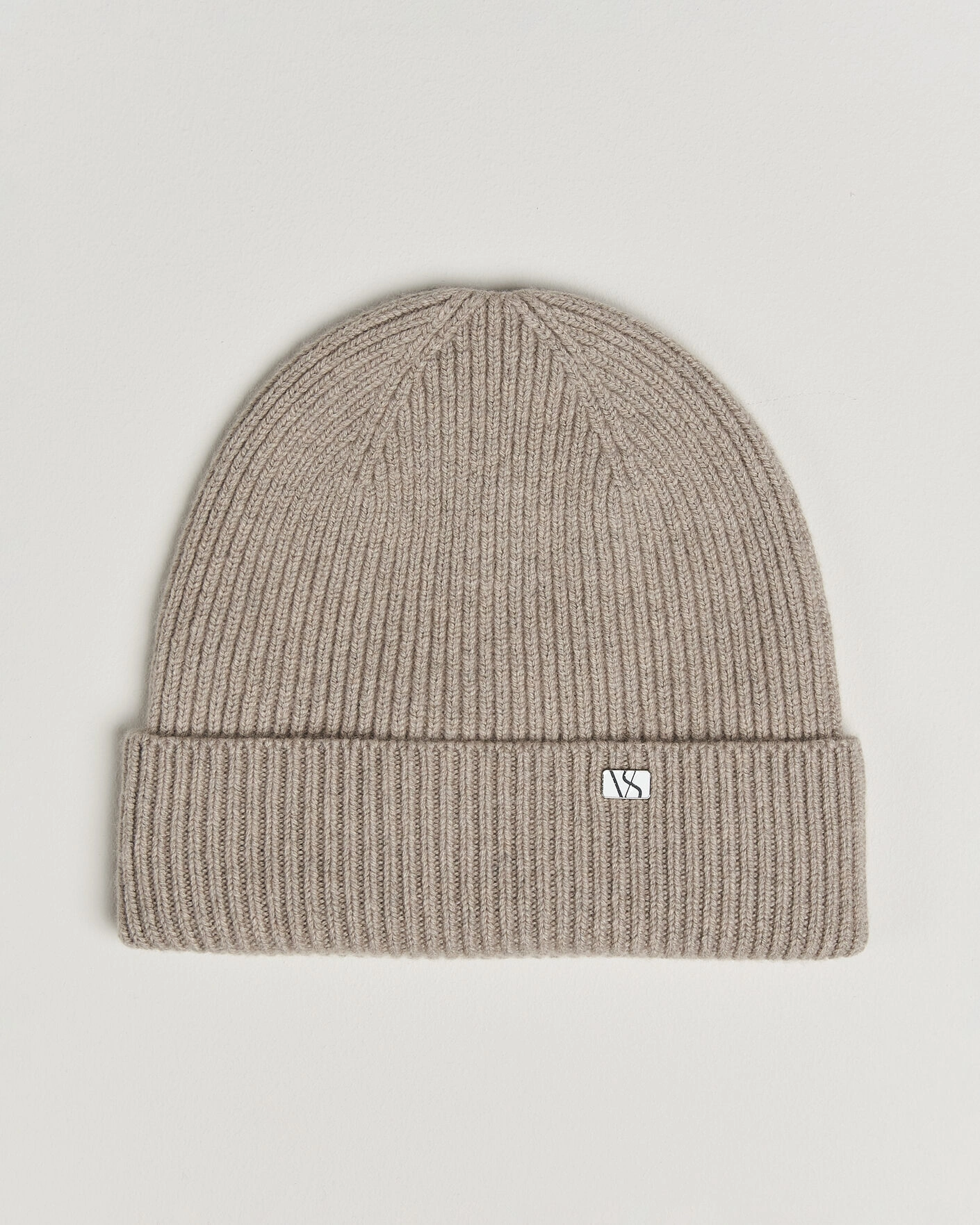 Herr | Hattar & kepsar | Varsity Headwear | Wool/Cashmere Beanie Lynx Beige