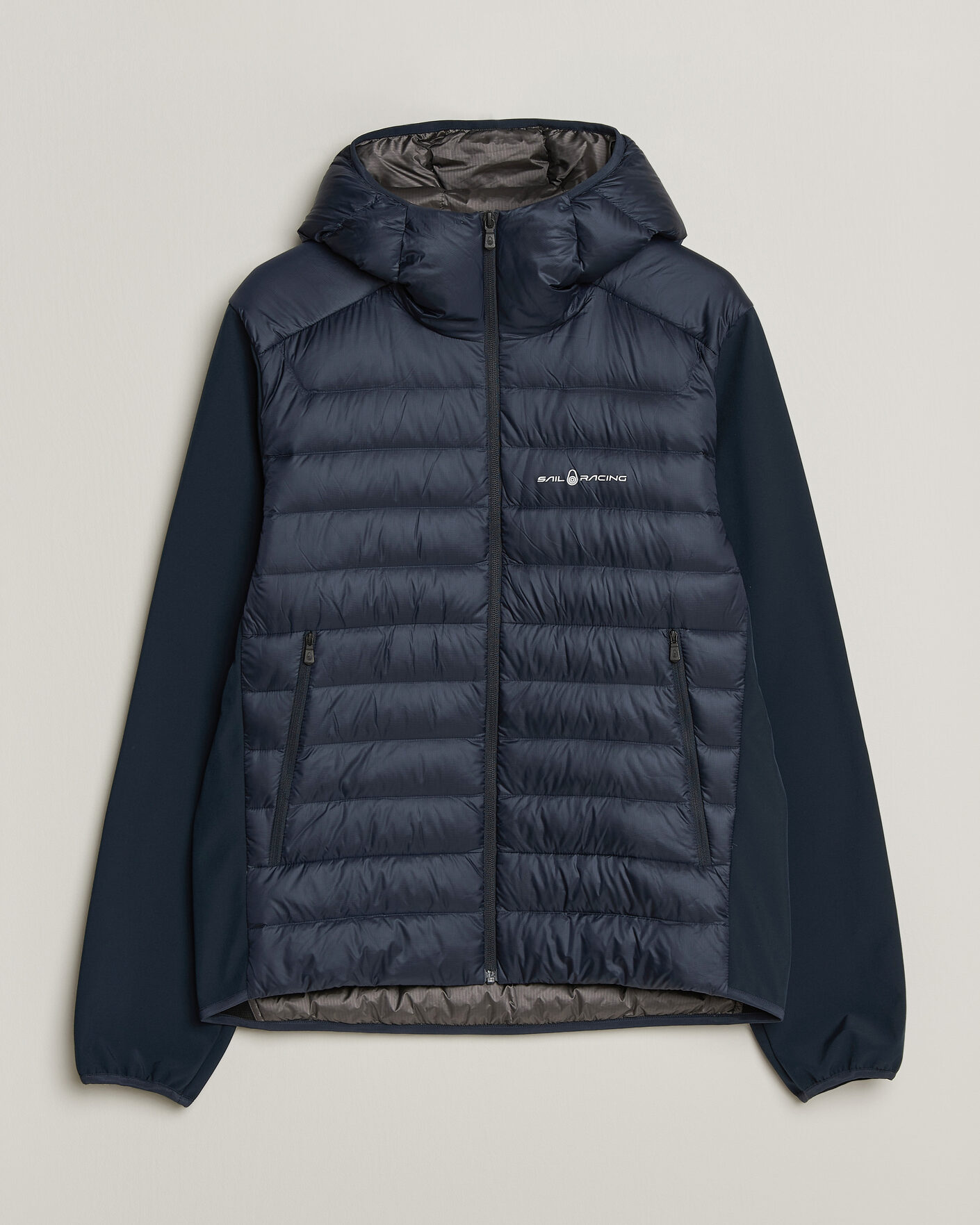 Herr | Jackor | Sail Racing | Spray Down Hooded Hybrid Jacket Dark Navy