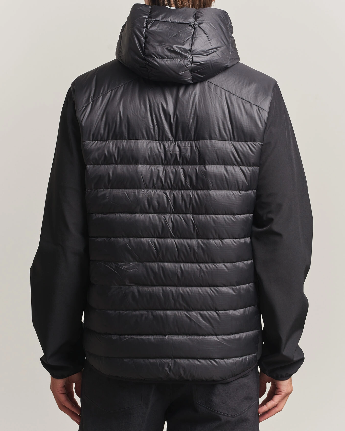 Herr | Jackor | Sail Racing | Spray Down Hooded Hybrid Jacket Carbon