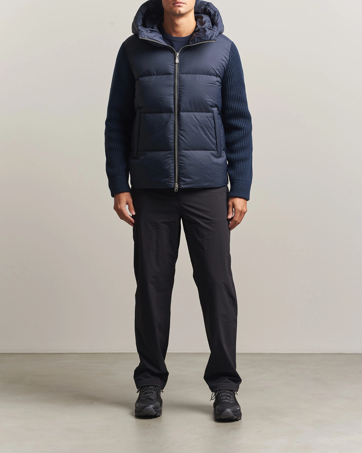 Herr | Jackor | Sail Racing | Ridge Hooded Hybrid Jacket Dark Navy