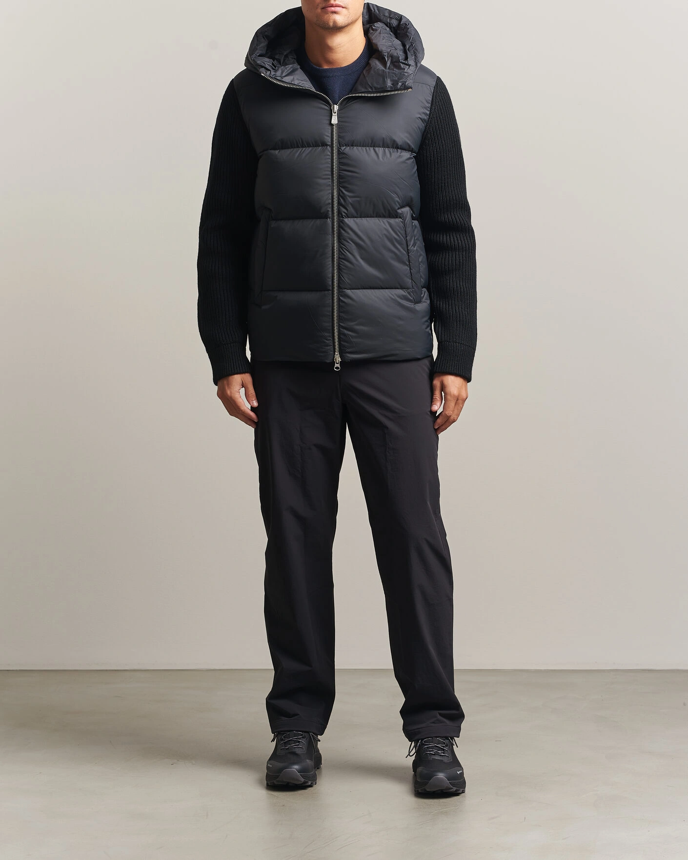 Herr | Jackor | Sail Racing | Ridge Hooded Hybrid Jacket Carbon