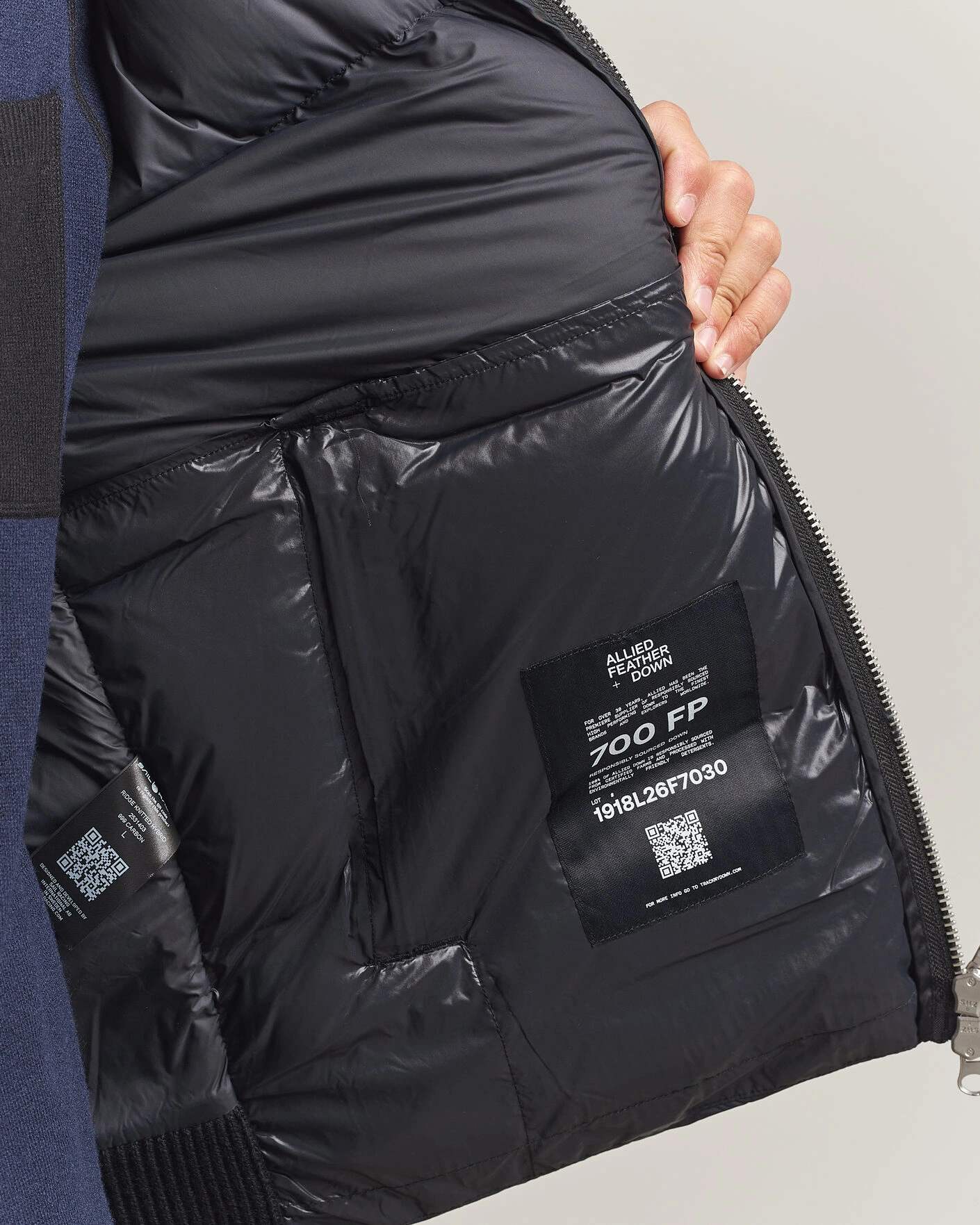 Herr | Jackor | Sail Racing | Ridge Hooded Hybrid Jacket Carbon