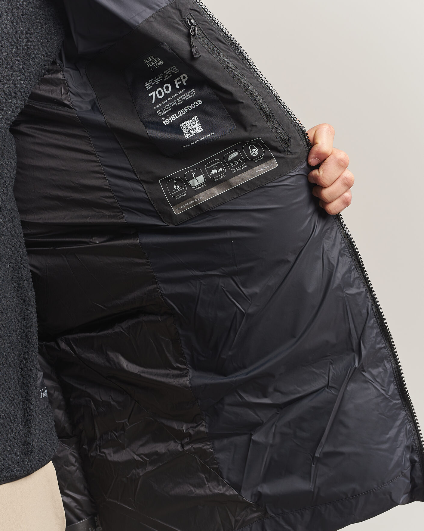 Herr | Jackor | Sail Racing | Cloud Down Hooded Parka Carbon