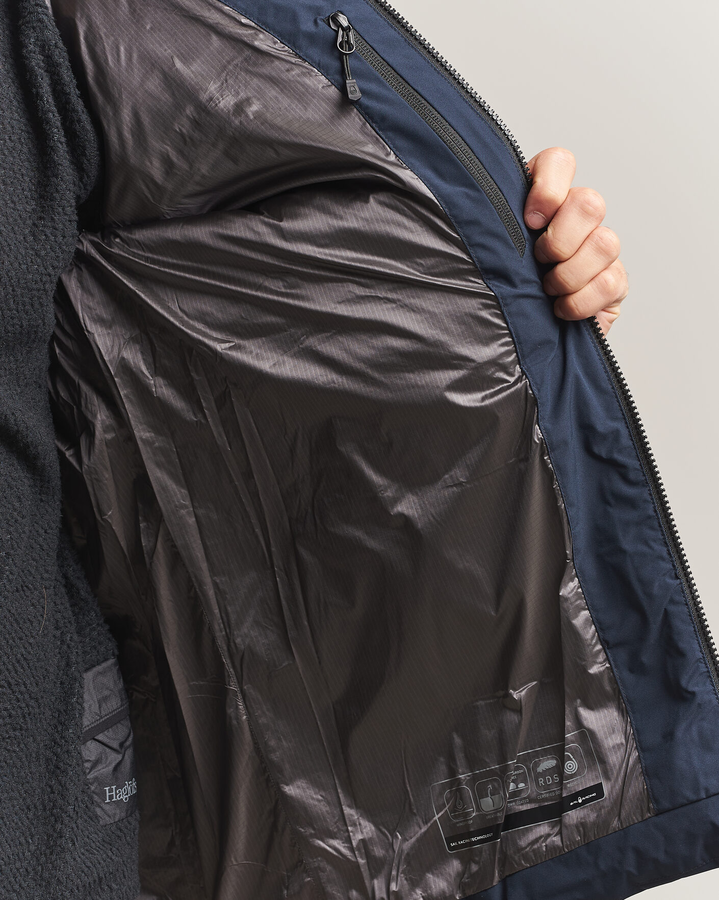 Herr | Jackor | Sail Racing | Patrol Down Hooded Jacket Dark Navy