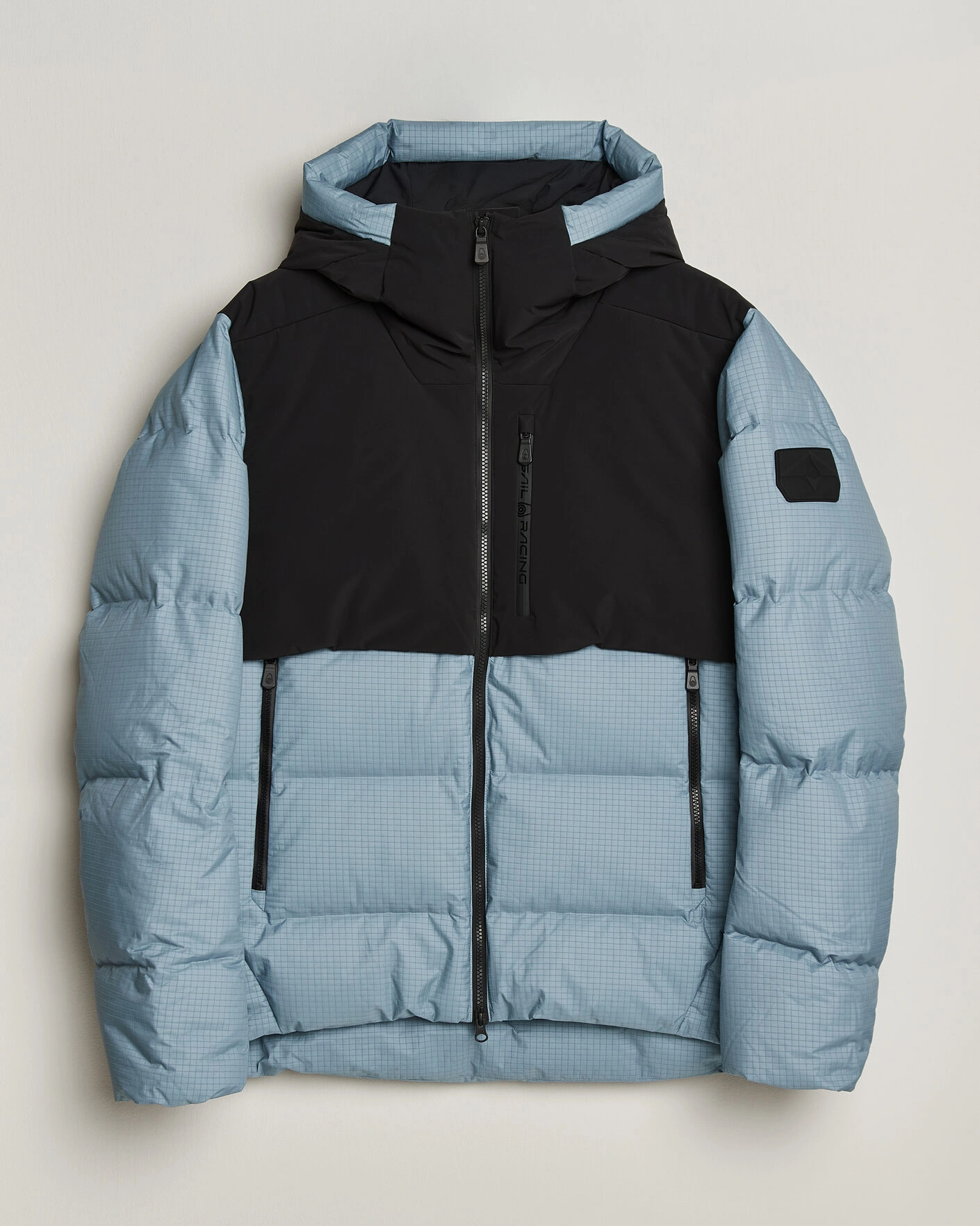 Herr | Jackor | Sail Racing | Polar Down Hooded Jacket Aurora Blue