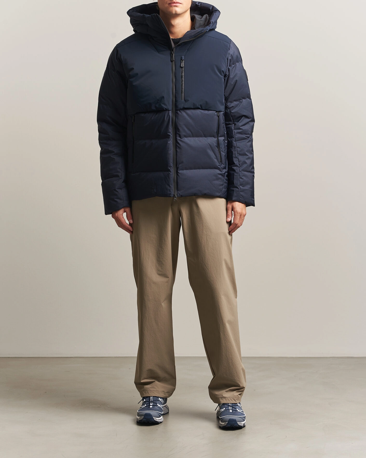 Herr | Jackor | Sail Racing | Polar Down Hooded Jacket Dark Navy