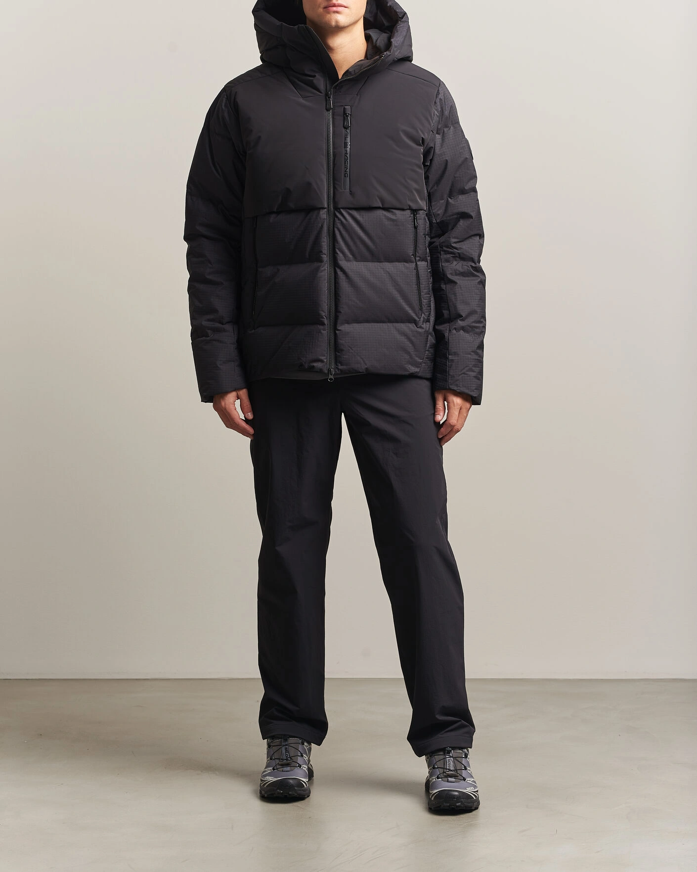 Herr | Jackor | Sail Racing | Polar Down Hooded Jacket Carbon