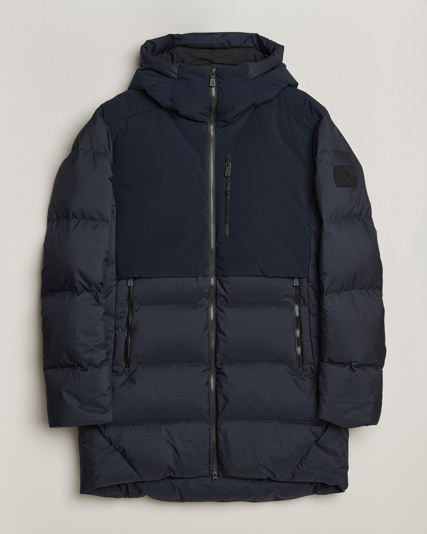 Herr | Jackor | Sail Racing | Polar Down Hooded Parka Dark Navy