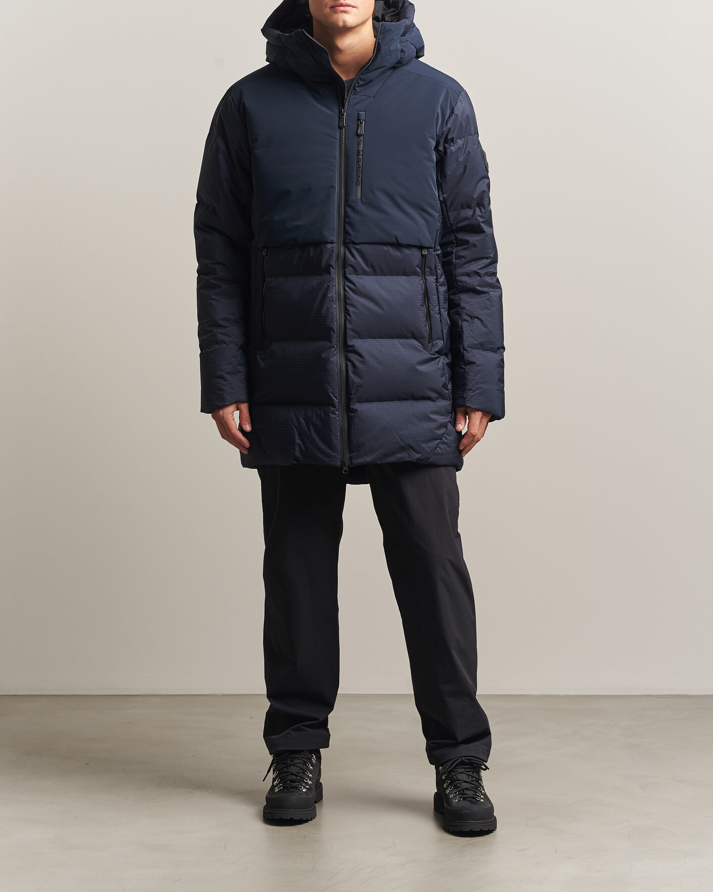 Herr | Jackor | Sail Racing | Polar Down Hooded Parka Dark Navy
