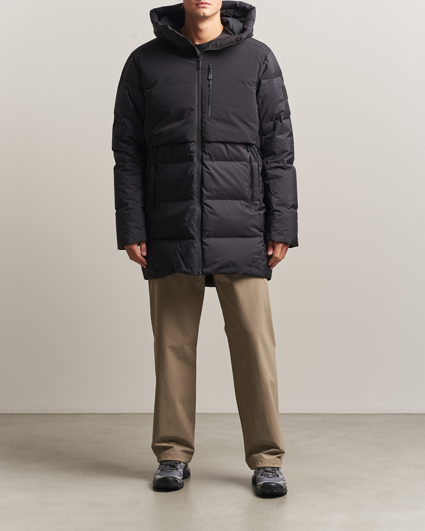 Herr | Jackor | Sail Racing | Polar Down Hooded Parka Carbon