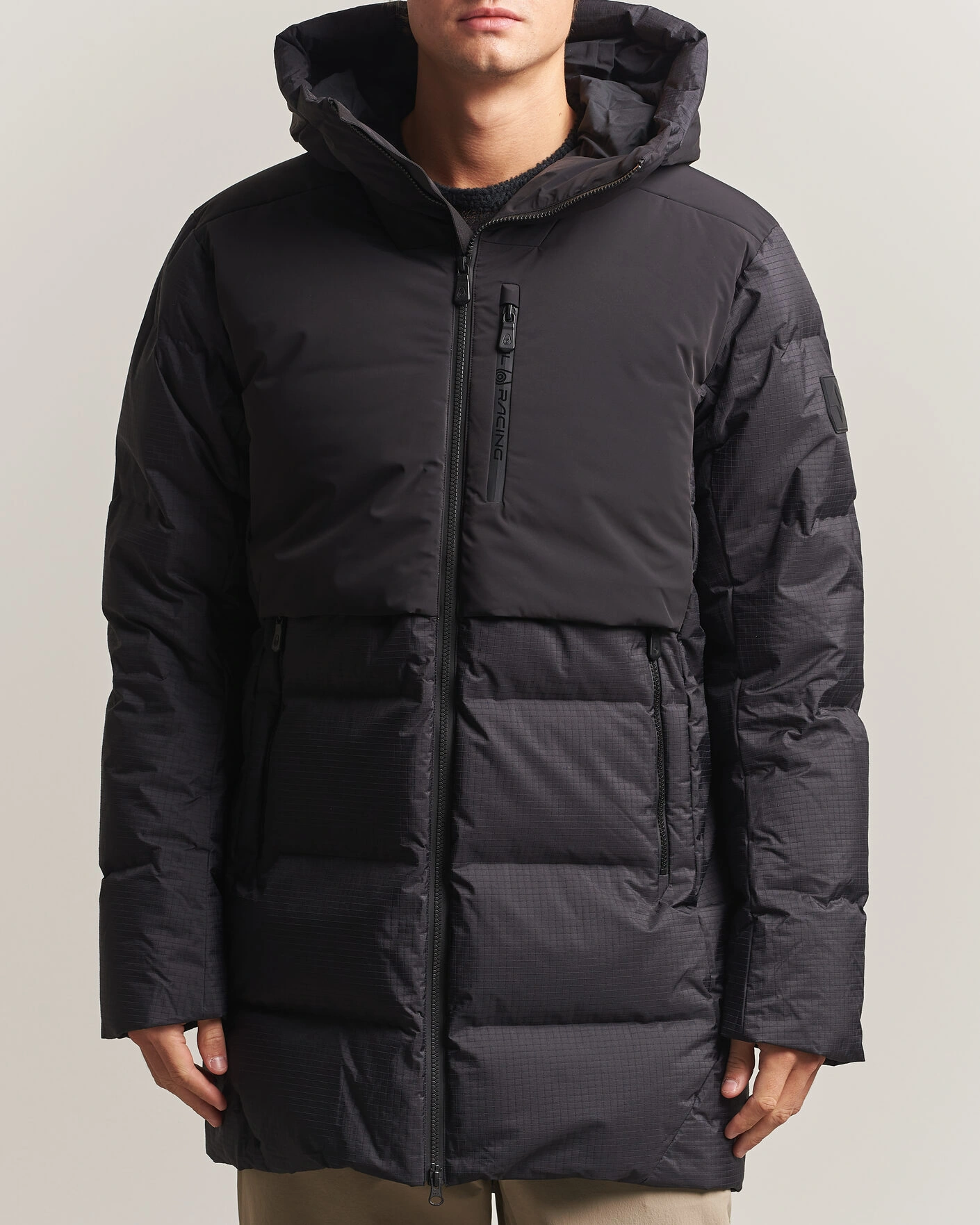 Herr | Jackor | Sail Racing | Polar Down Hooded Parka Carbon