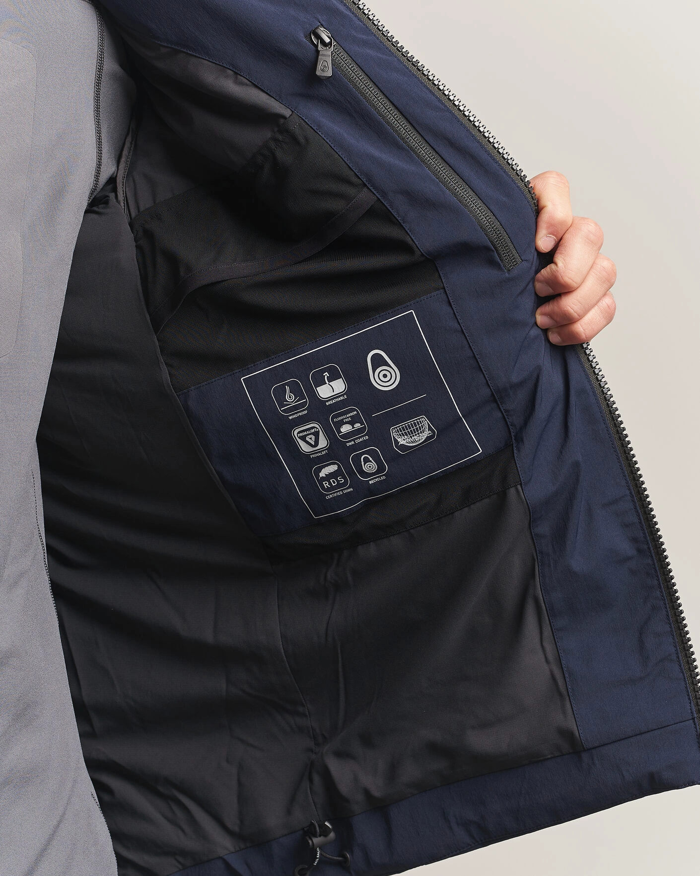Herr | Jackor | Sail Racing | Arc Down Hooded Jacket Dark Navy
