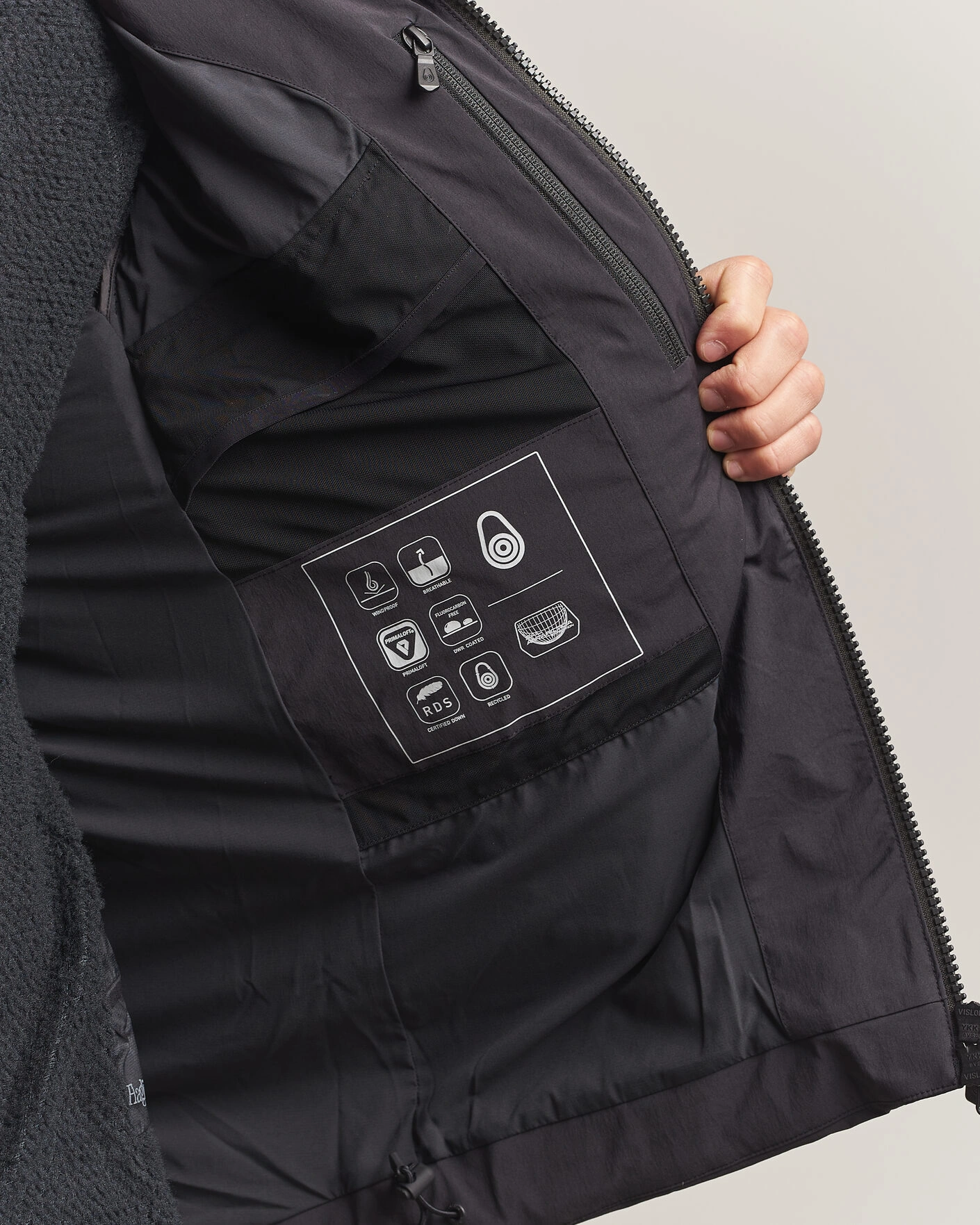Herr | Jackor | Sail Racing | Arc Down Hooded Jacket Carbon