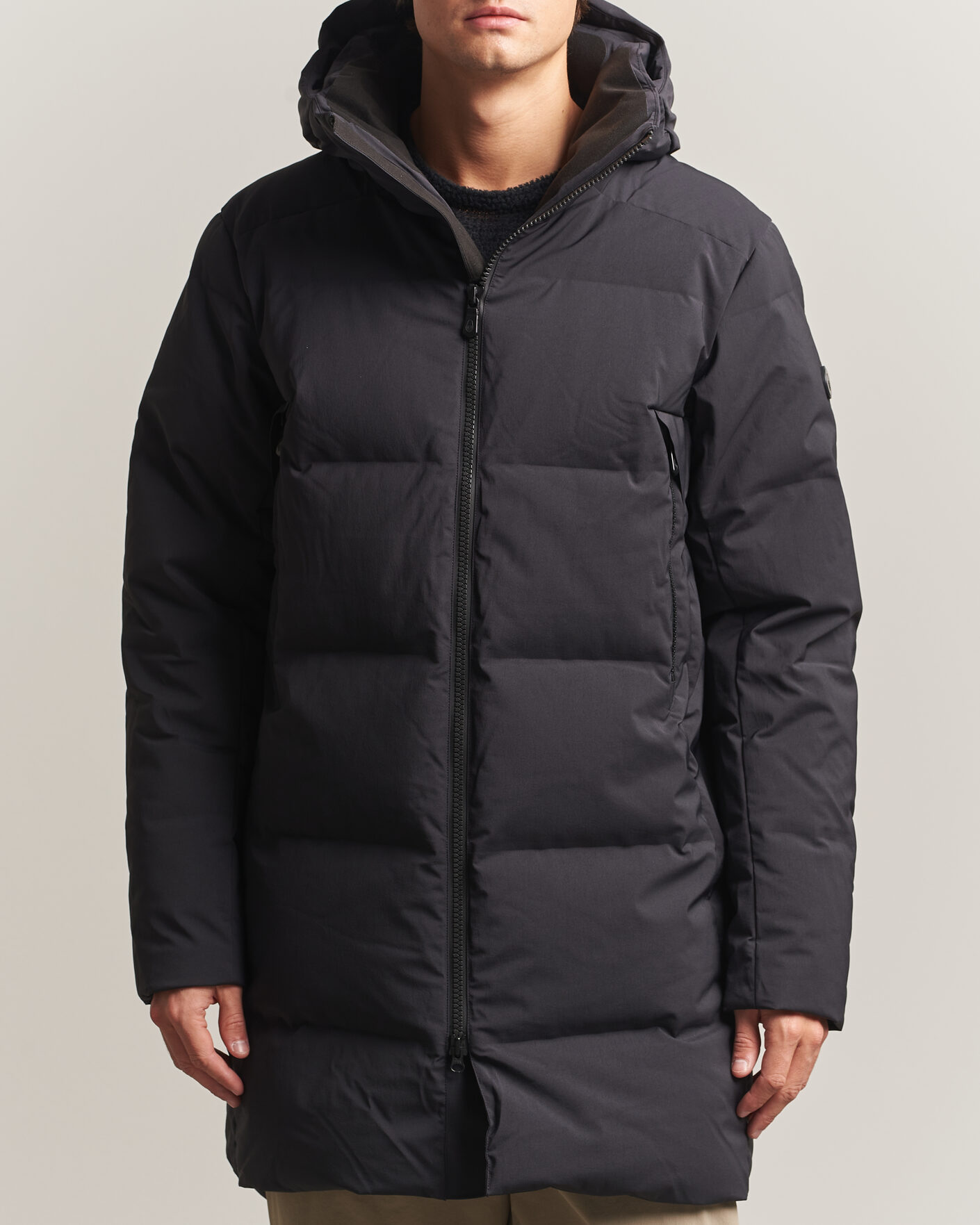 Herr | Jackor | Sail Racing | Arc Down Hooded Parka Carbon