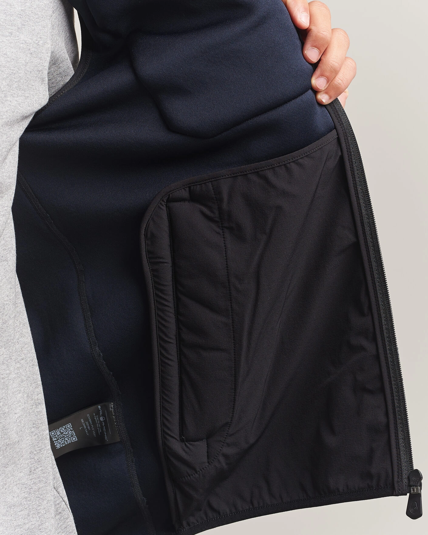 Herr | Västar | Sail Racing | Bowman Pile Vest Dark Navy