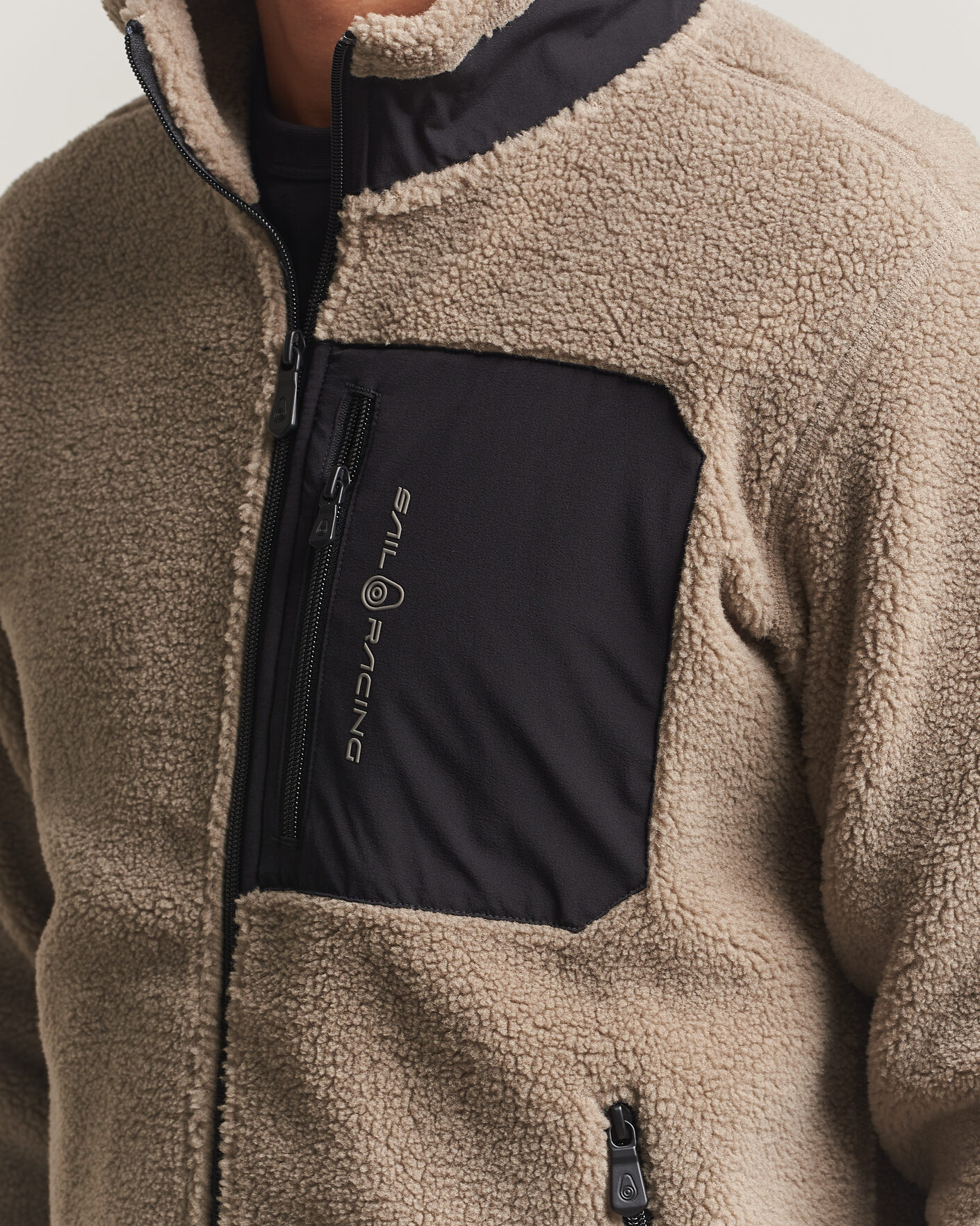 Herr | Tröjor | Sail Racing | Bowman Pile Full Zip Sand