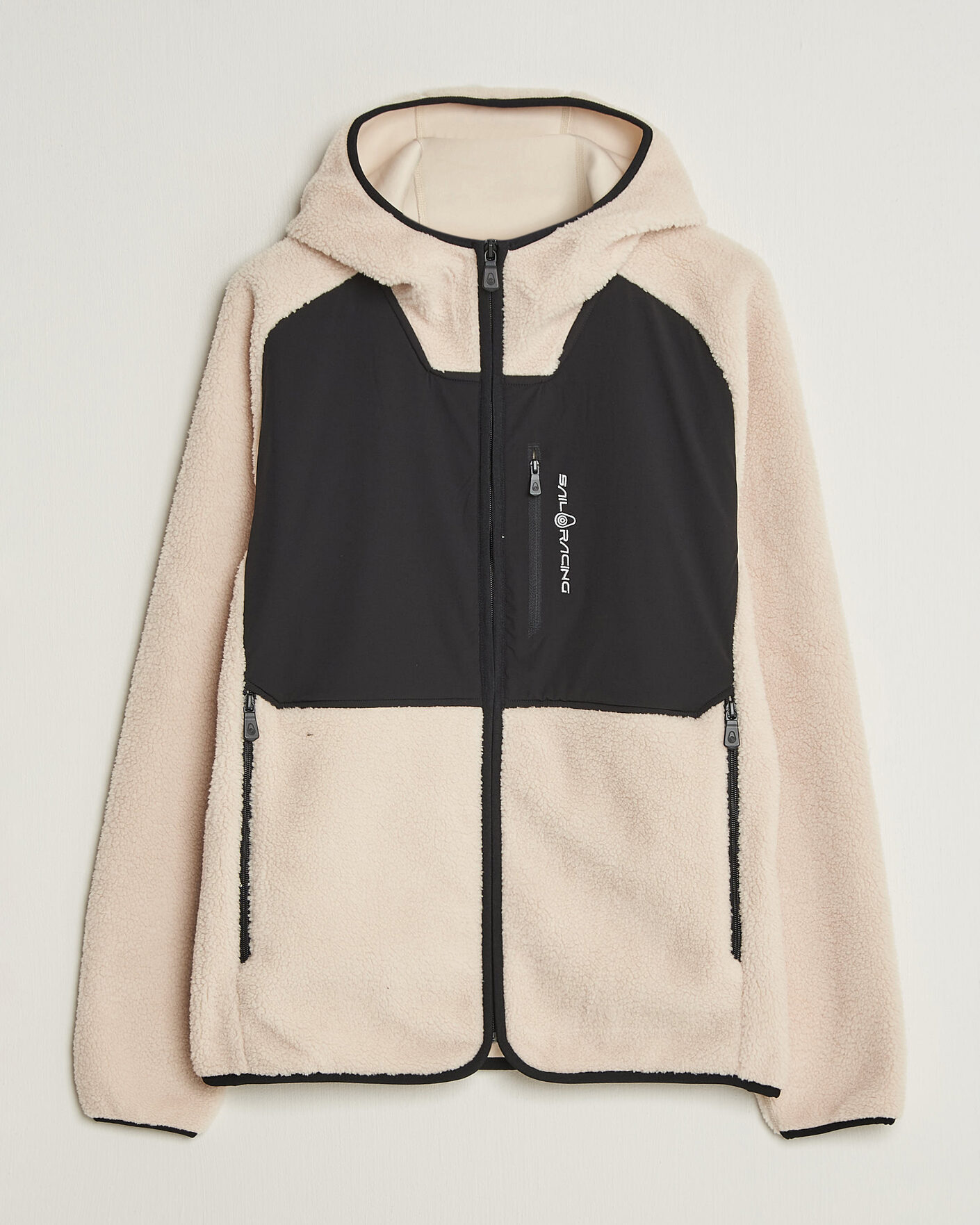 Herr | Tröjor | Sail Racing | Patrol Pile Full Zip Hoodie Ivory