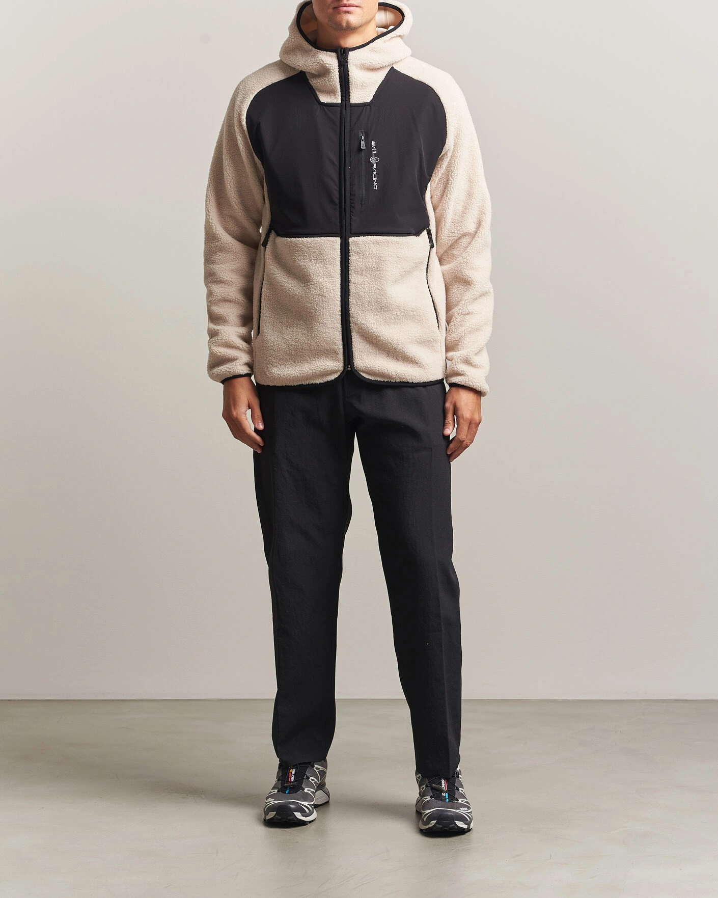 Herr | Tröjor | Sail Racing | Patrol Pile Full Zip Hoodie Ivory